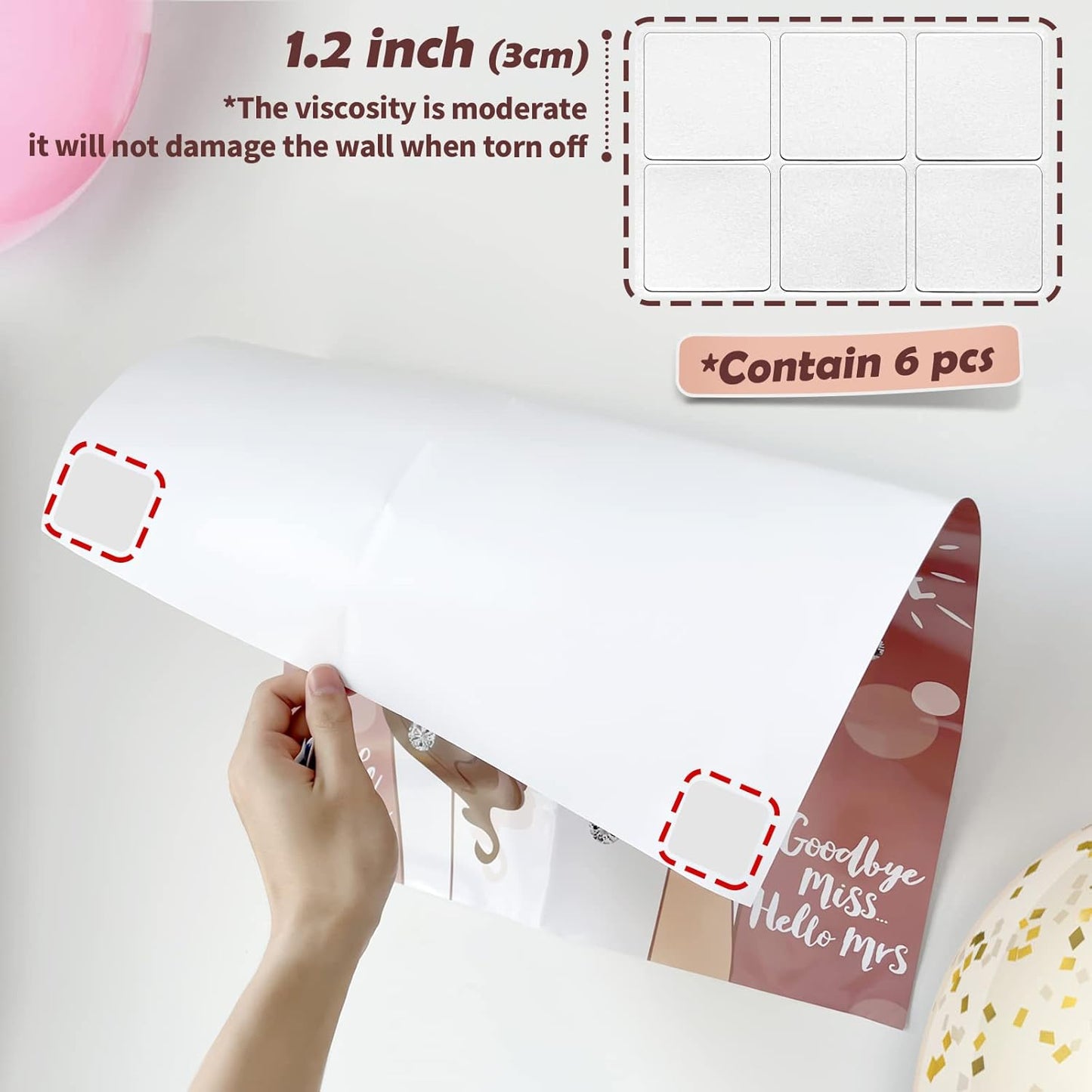 Bridal Shower Games, Pin The Ring On The Bride, Bridal Shower Engagement Wedding Shower Bachelorette Party Games 50 Guests