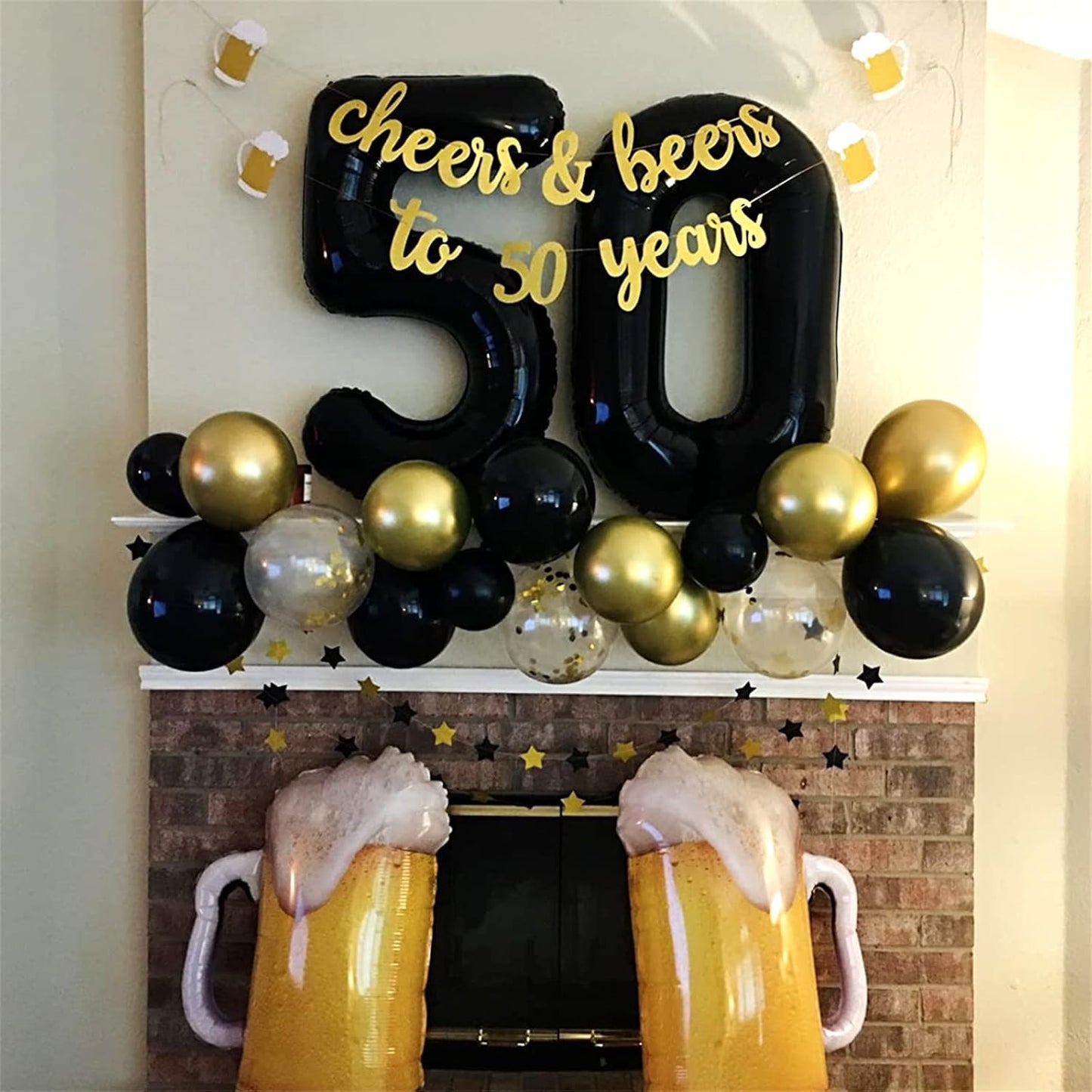 Black Number 0 Balloon for Girls Boys, 40 Inch Large Number 0-9 Foil Mylar Helium Digital Balloons Set for Women Men Birthday Graduation Anniversary New Year Eve Party Decorations Celebration Supplies