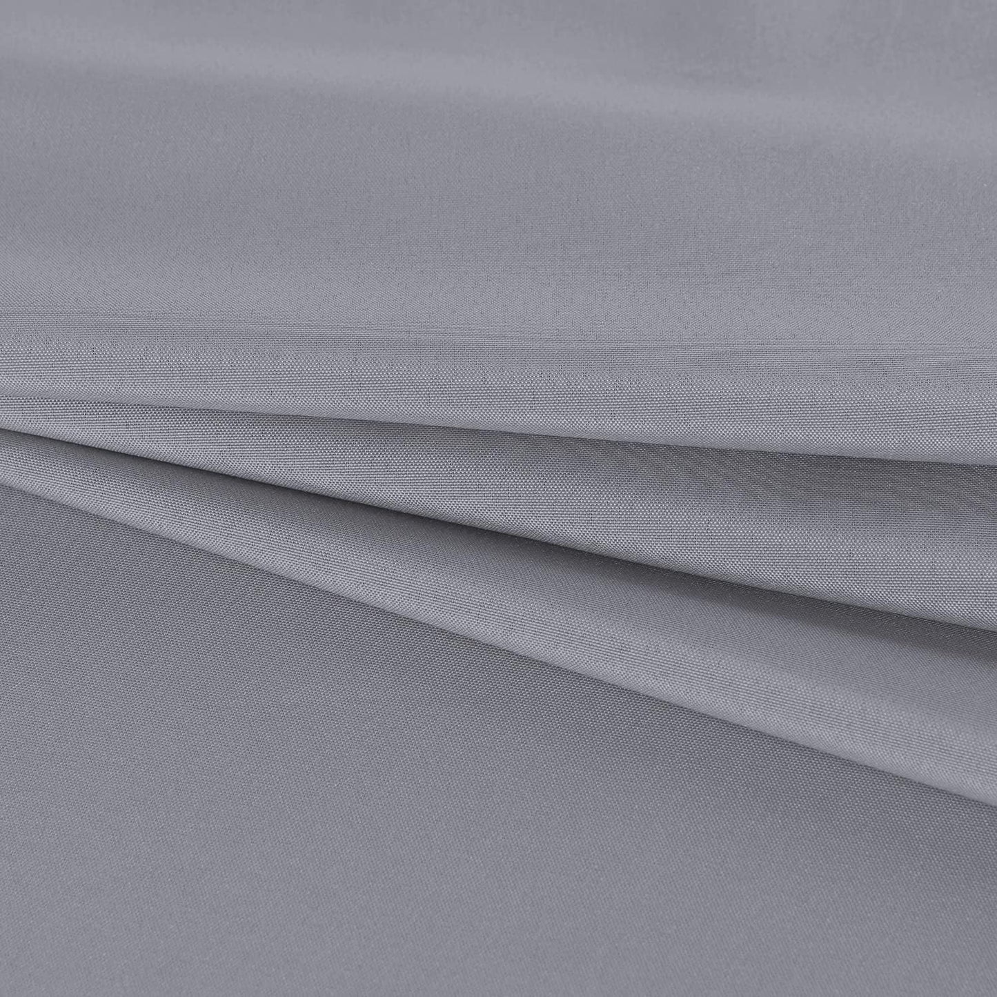 Fitable Square Tablecloth 60x60 inch Tablecloth Stain and Wrinkle Resistant Washable Polyester Table Cloth for Buffet Parties and Camping, Light Grey