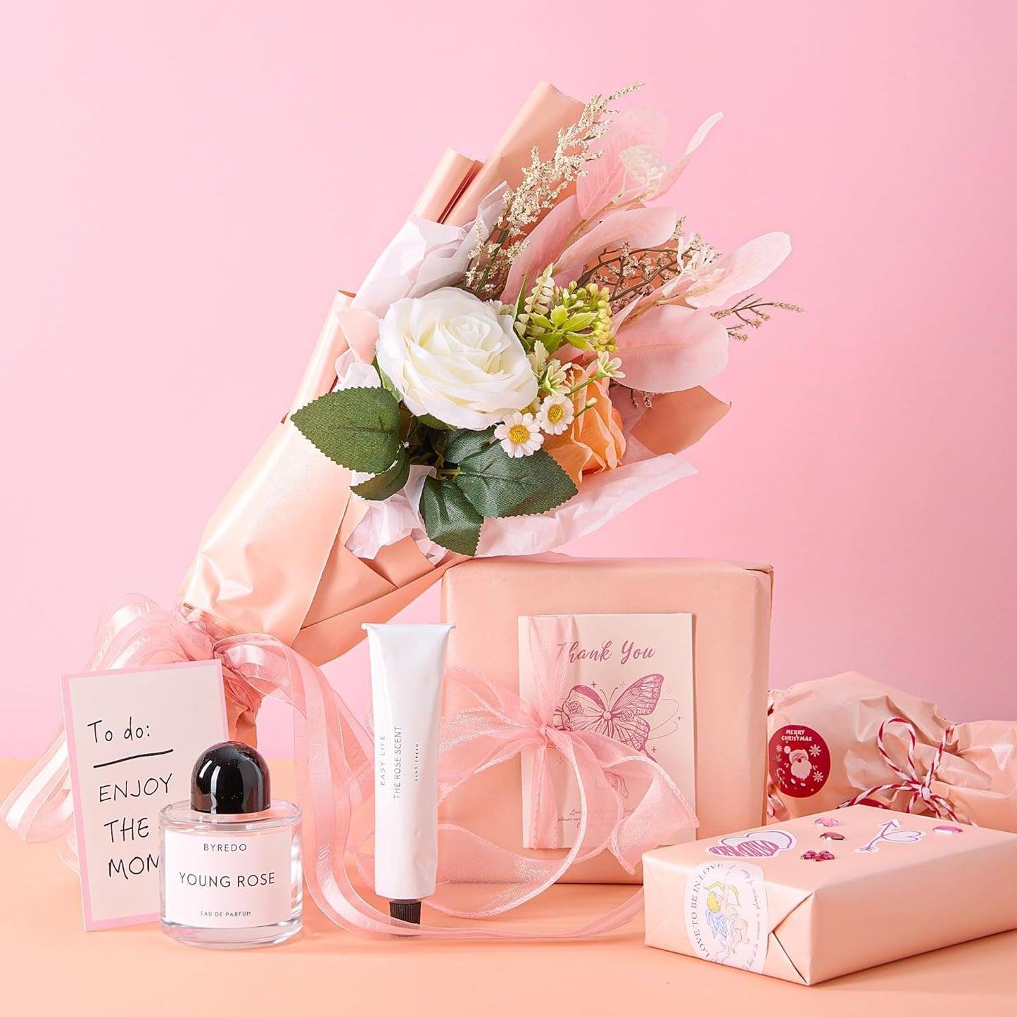 Matte Wrapping Paper Roll - Solid Color Pearly 17.3Inches X 39.4Feet Pink Shimmer Gift Wrapping Paper Roll Elegant Lustre Paper for Wedding,Valentine's Day,Birthday, Christmas,Baby Shower PAP11PK