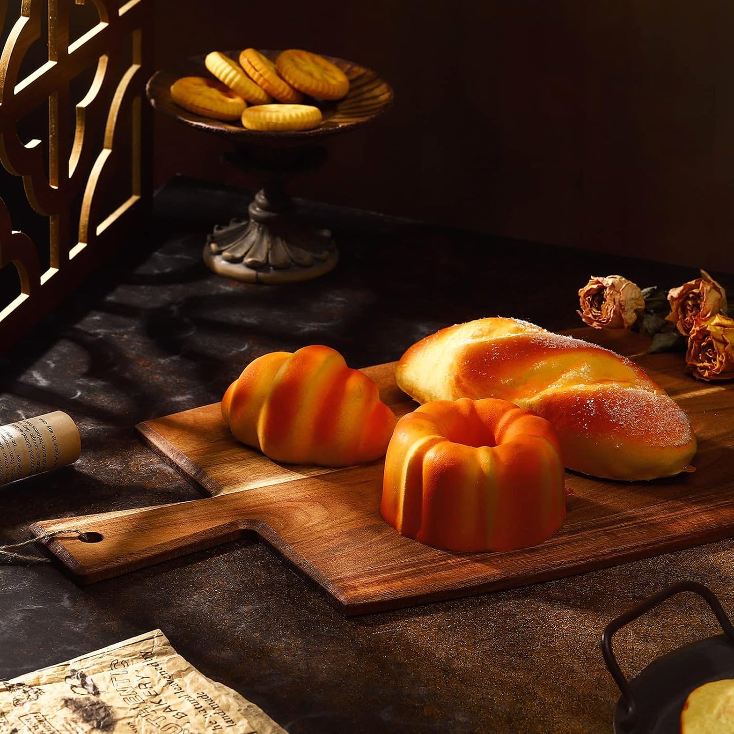 Irenare 18 Pcs Plain Cutting Board Set with Handles Laser Engraving Wooden Charcuterie Kitchen Serving Chopping Board Bulk for DIY Housewarming Mother's Day Gifts(Acacia,17 x 10 Inch)