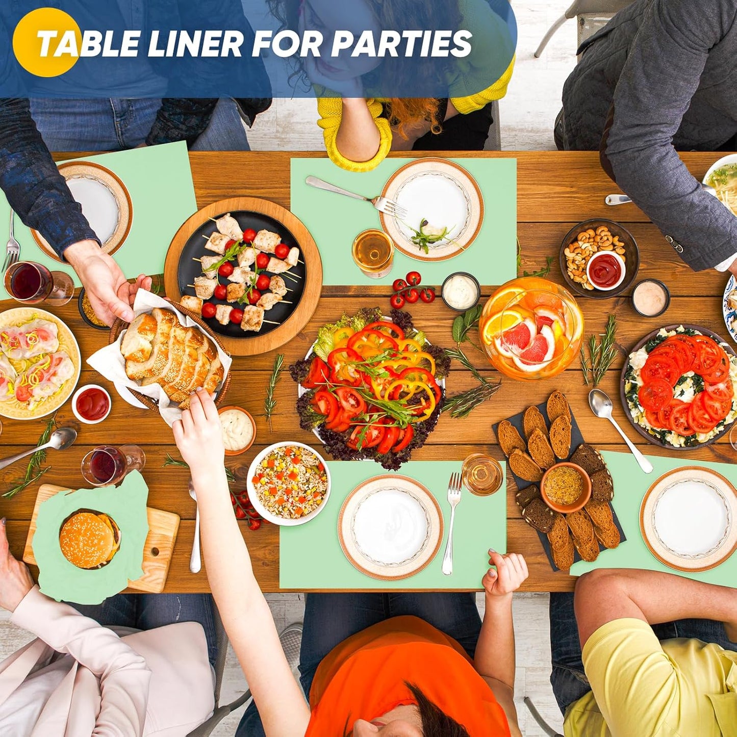 Light Green Wrapping Paper, 15"x450" Solid Color Art Craft Poster Kraft Bulletin Board Decorative Paper Roll, Birthday Anniversary Wedding Easter Eid St Patricks Day Bouquet Flower Gift Wrap