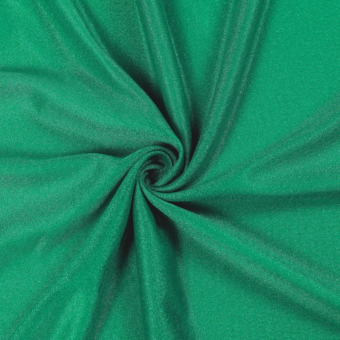 VDS Pack of 2 Panel (30 Inch X 100 Feet) Wedding Arch Draping Fabric Sheer Chiffon Fabric Drapery for Wedding Ceremony Reception Swag Backdrop Canopy Chuppah ARBO Altars Decoration (Emerald)