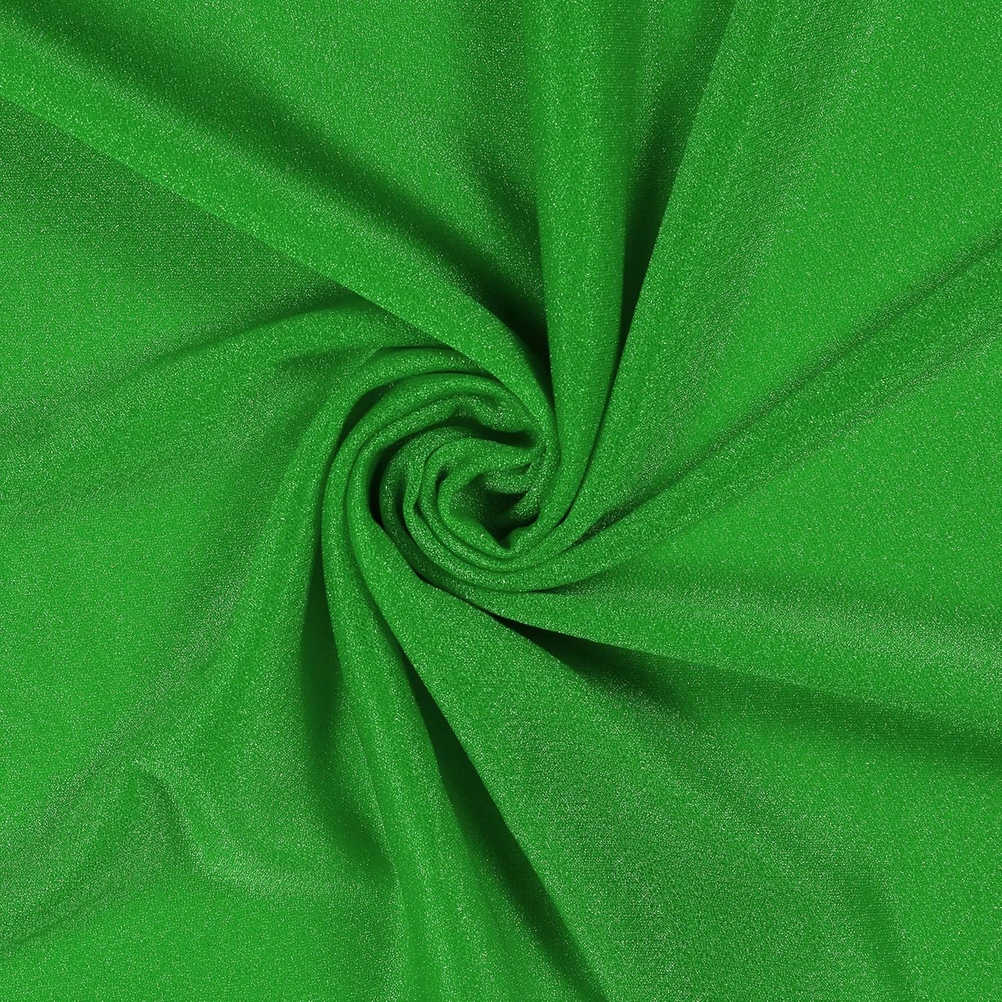 VDS Pack of 1 Panel (30 Inch X 100 Feet) Wedding Arch Draping Fabric Sheer Chiffon Fabric Drapery for Wedding Ceremony Reception Swag Backdrop Canopy Chuppah ARBO Altars Decoration (Green)