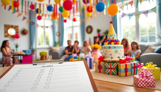 Ultimate Birthday Party Checklist for Stress-Free Celebrations