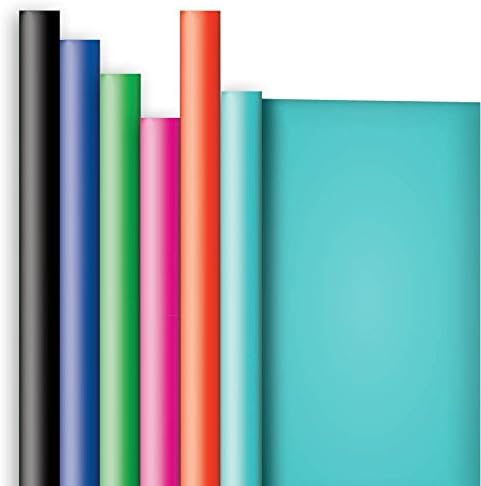 Jillson Roberts 6 Roll-Count All-Occasion Solid Color Gift Wrap Available in 10 Different Assortments, Painted Desert