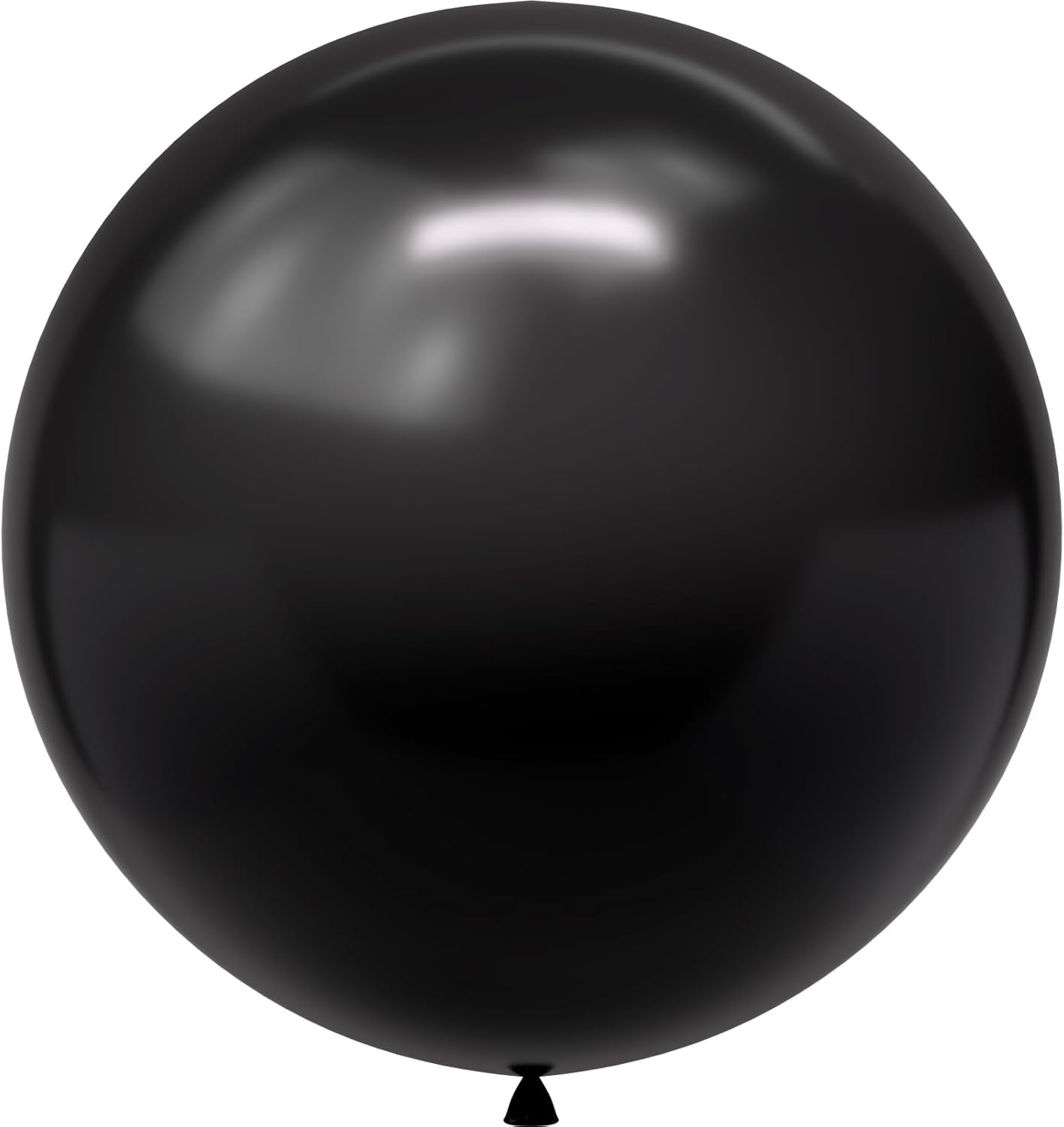 36 inch Giant Balloons, 4pcs Large Black Latex Balloon for Birthday Wedding Decorations Photo Shoot Party Decorations