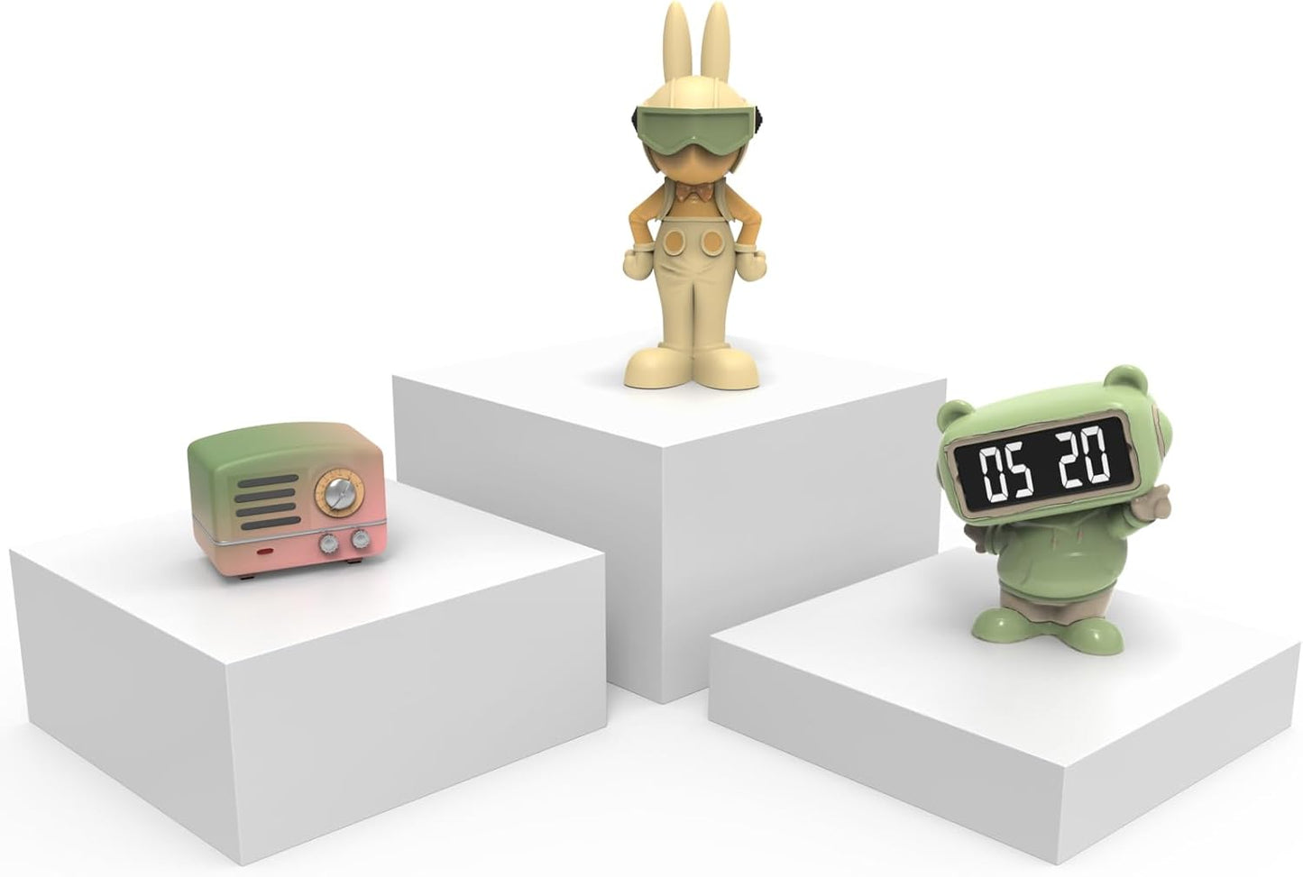 Buffet Risers, Food Risers for Buffet Table, Display Stand Shelf for Catering Dessert Collectibles Jewelry Figures Show, Acrylic Cube Display Nesting Risers with Hollow Bottoms,8,9,10", 3Pcs