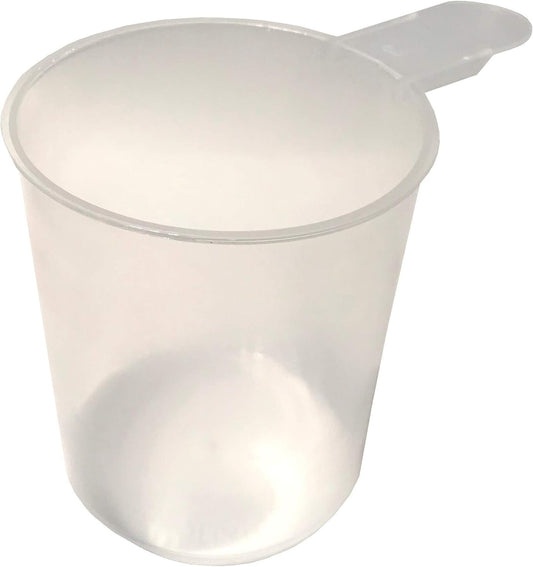 3/4 Cup (6 Oz. | 175 mL) Short Handle Scoop for Measuring Coffee, Pet Food, Grains, Protein, Spices and Other Dry Goods (Pack of 25)