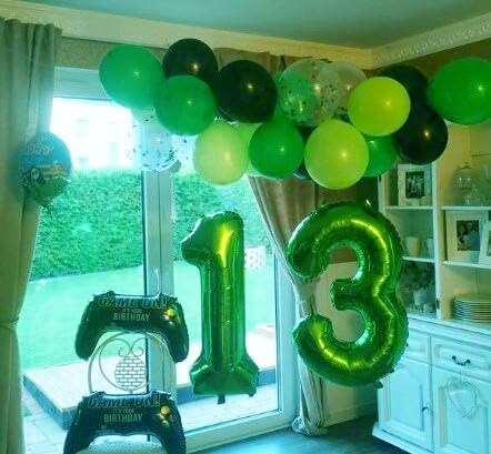 Green Number 1 Balloon 40 inch, Number 1 Birthday Balloon for Boy Girl, Green Foil One Balloon for 1st 10 11 12 16 18 Birthday Party, Anniversary Celebration Number Balloons Decorations