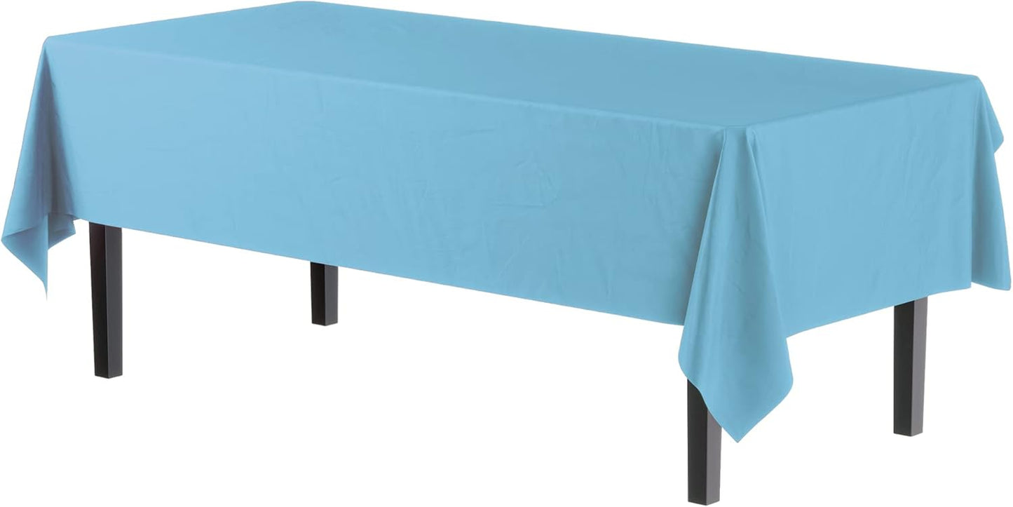 Exquisite *Premium* Sky Blue Table Cover 12 Pack
