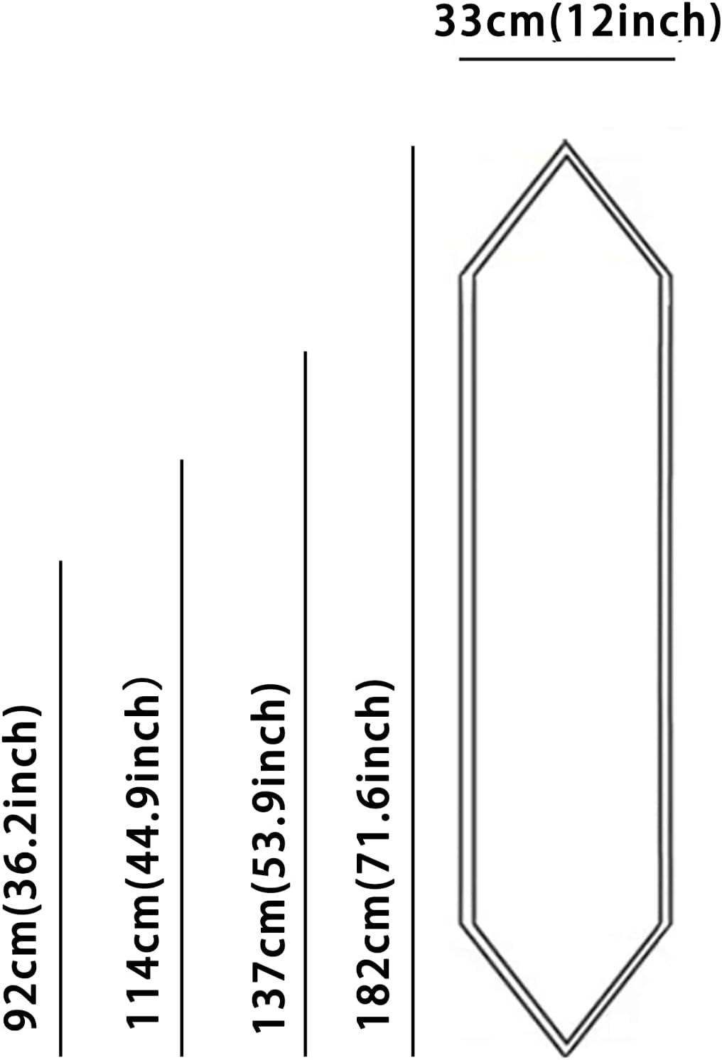 Jayla White Lace Table Runners, Elegant Vintage Lace Table Runner, Wedding Lace Decor with Floral Embroidery,Tea Party Decor, 13x72 Inch
