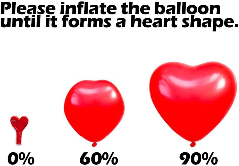 AFTERLOON® Biodegradable Balloons 24 pcs Pastel Pink 10 Inch Heart Shaped, Thickened Extra Strong Natural Latex Helium Float, Proposal Marriage Love Baby Shower Gender Reveal Wedding Bridal