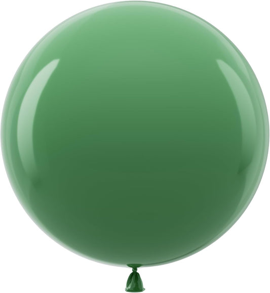 Bezente Sage Green Giant Balloons 36 Inch - 8 Pack Jumbo Olive Green Large Round Dusty Green Latex Balloon for Birthday Bridal Shower Safari Jungle Theme Party Decorations