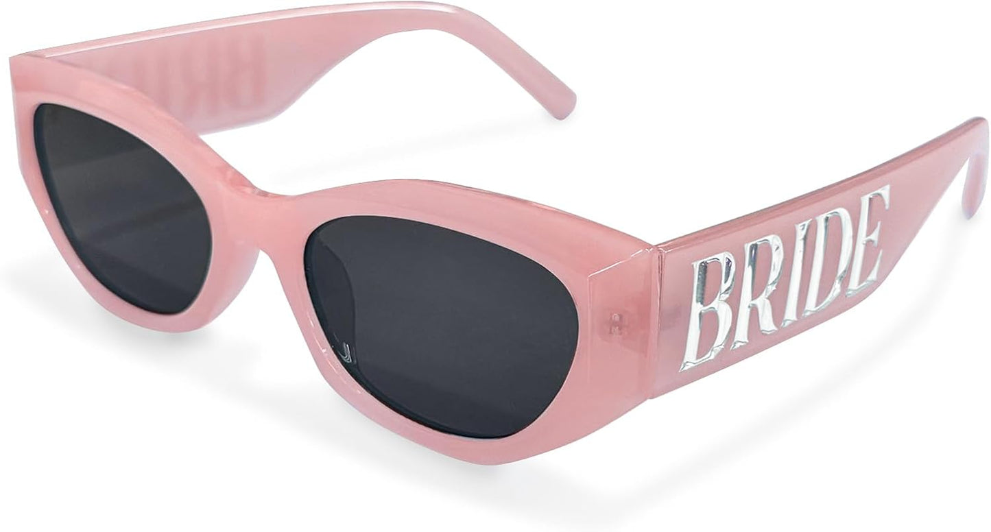 Marble Bride Sunglasses, Bride to be Decorations Glasses, Bachelorette Bach Wedding Party Favor Gift Glass