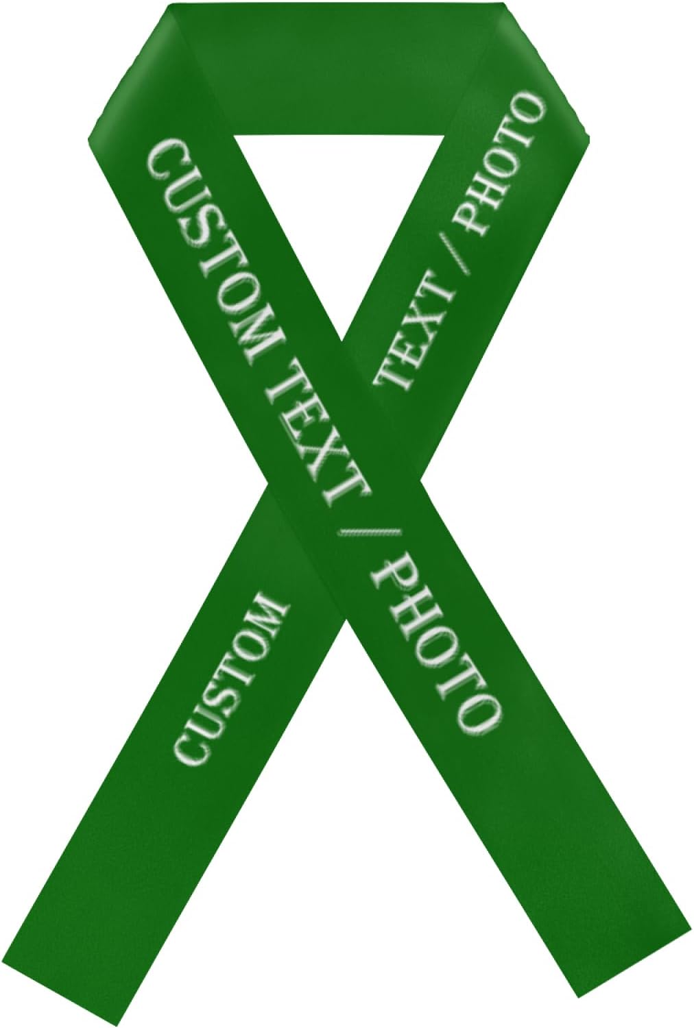 Custom Sash,Personalized Birthday Sash with Text Photo,Customized Bachelorette Sash Quote Sash Bride to Be Sash Color Optional (No decorative edge, Green)