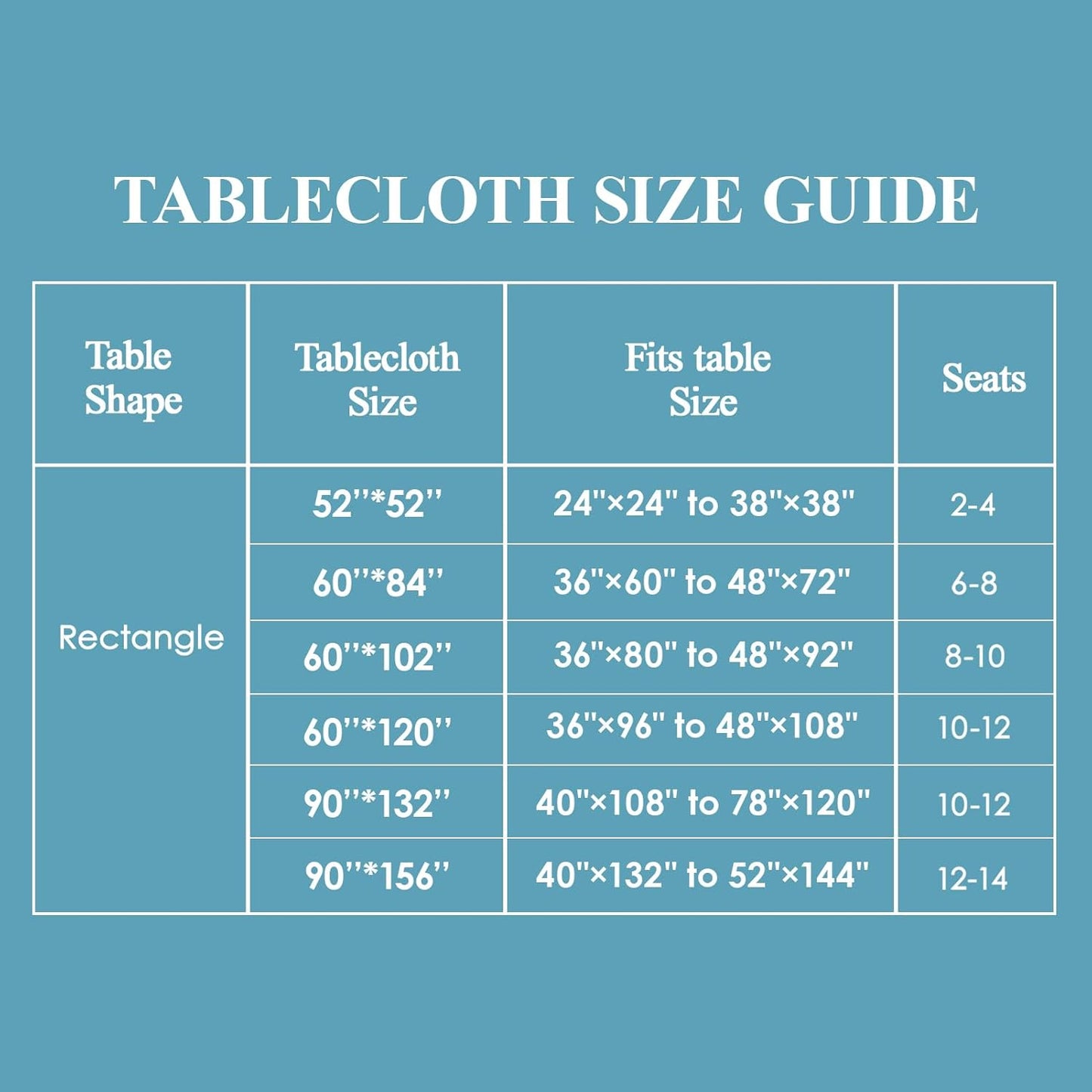 VidaFete Tablecloth 90*132inch Rectangle Table Cloth Polyester, Stain Wrinkle Resistant Polyester Dining Table Cover for Kitchen Dinning Party Wedding Rectangular Tabletop Buffet Decoration(Sagegreen)