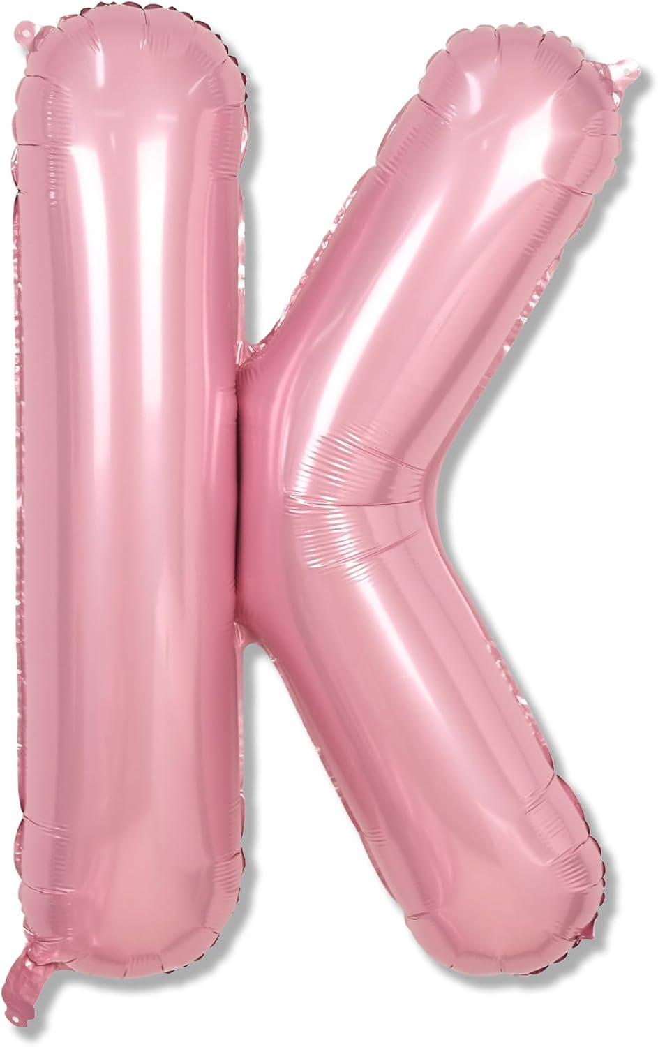 40" Balloon Letter K Pastel Pink, Large Foil Baby Pink Letter Balloons A - Z for Girls, Light Pink K Helium Balloon for Women Birthday Anniversary Graduation New Year Party Decoration Supplies