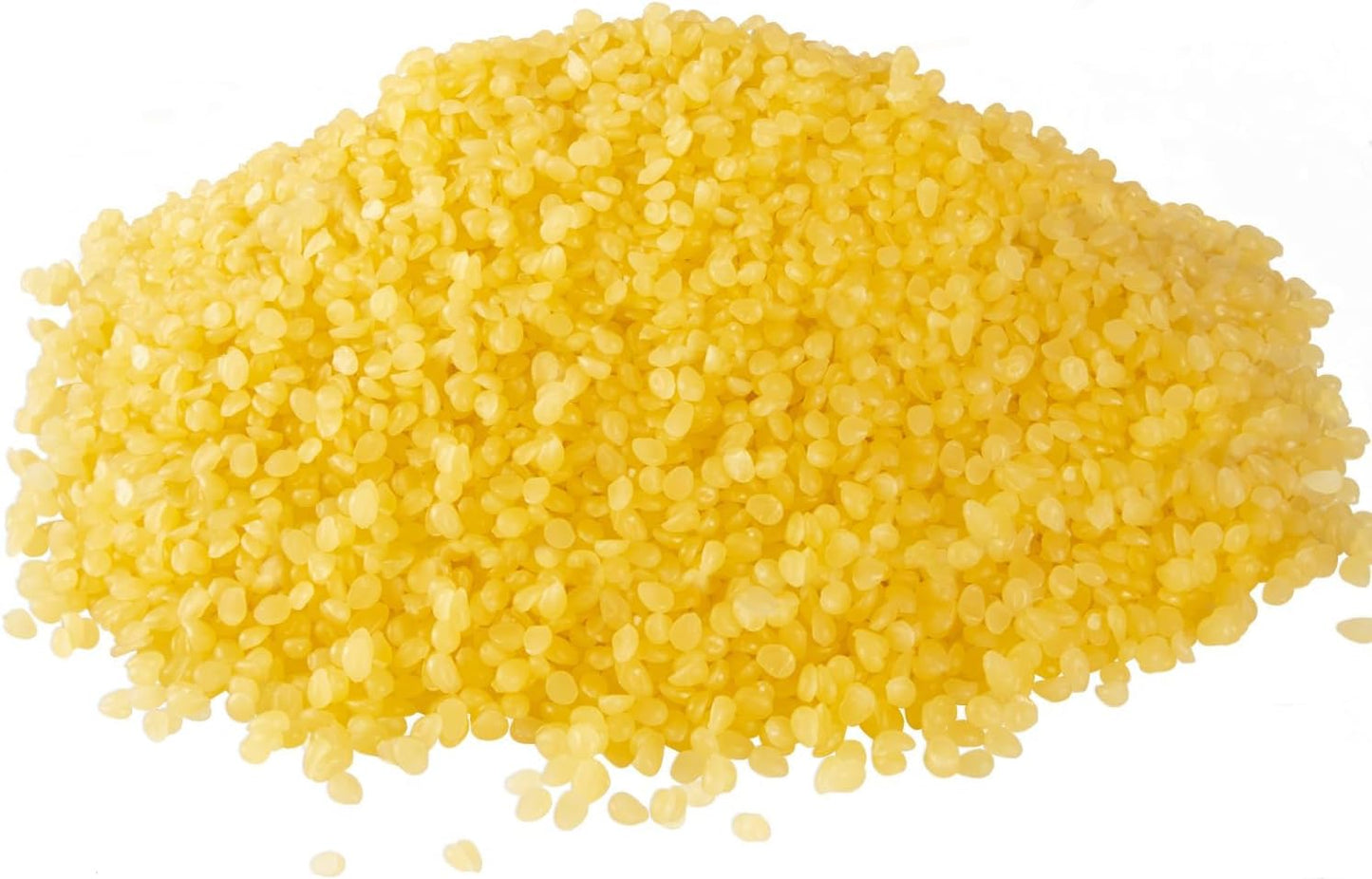 5-lb Pure Yellow Beeswax pellets - for Candles in All Shapes and Sizes, Beeswax Balm, Lip Balm, soap Making Supplies,Craft Projects DIY (80 oz.)