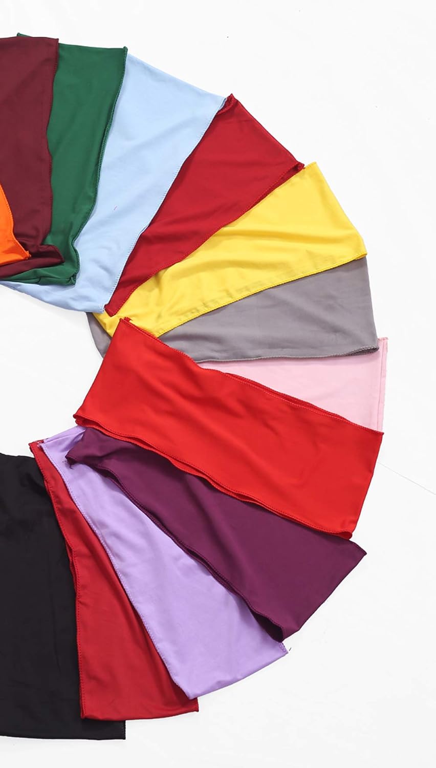 VDS Pack of 150 PCS | Yellow | Spandex Chair Sashes Bows Without Buckle | Stretch Elastic Banquet Universal Folding Chair Band Tie with for Wedding Party Conference Celebration Event Decoration