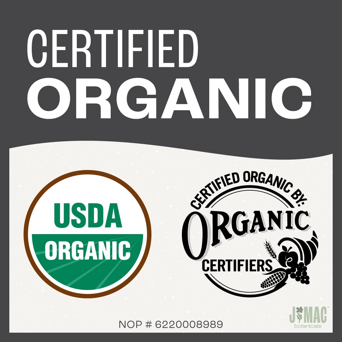 J MAC BOTANICALS Organic Moringa Leaves, malunggay leaf, Whole Green Moringa Oleifera Leaf Tea