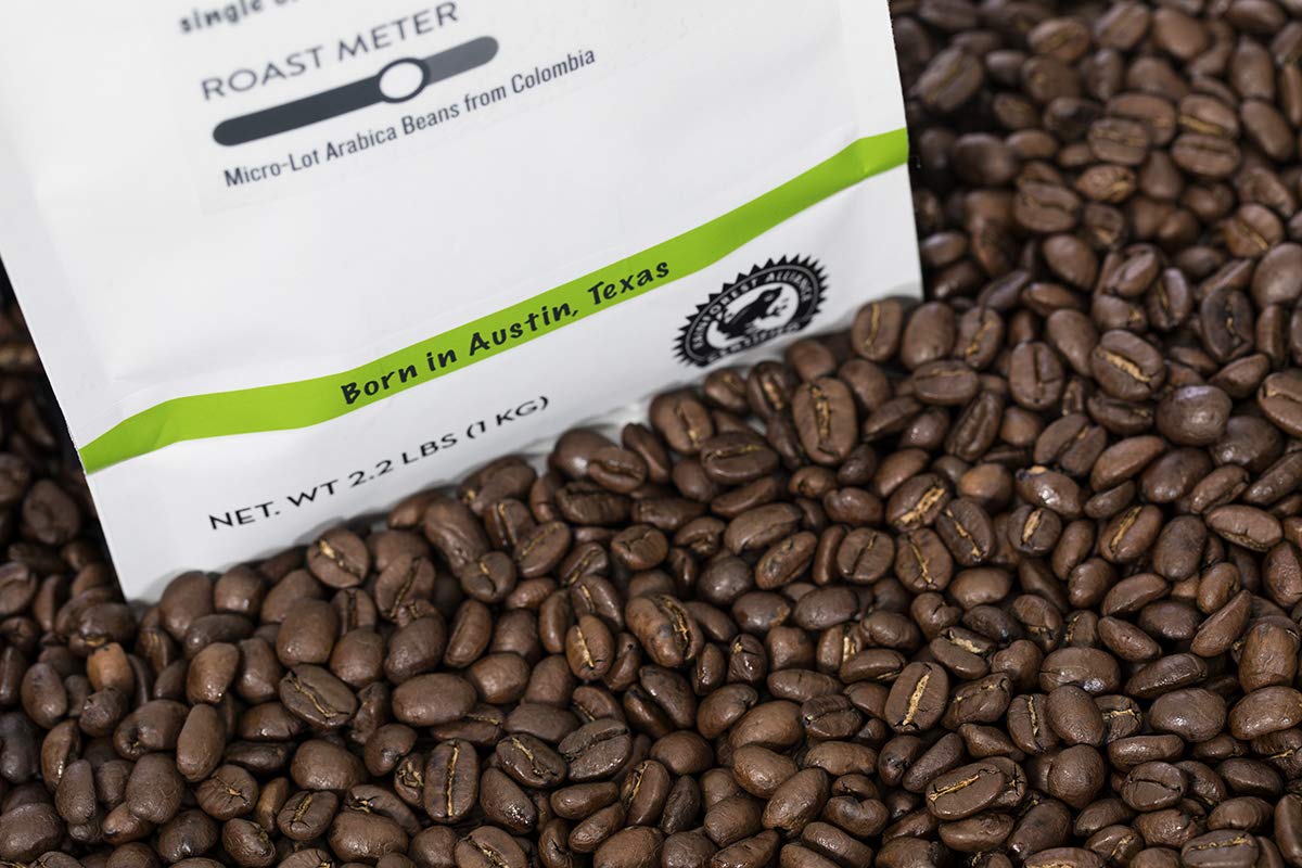 Wink Coffee Low Acid Medium Roast Espresso – 2.2 lb Whole Bean Coffee, 100% Arabica, Colombian Single Origin, Smooth, Full-Bodied & Sustainable