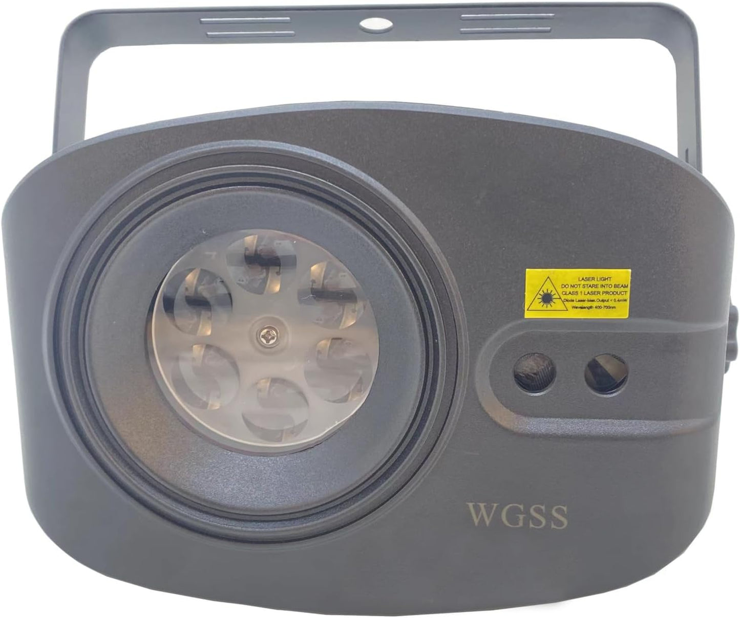 LED Decorative Projector DJ Lights Sound Activated, Stage Disco Halloween Party Light Sync with Music Remote Portable Show for Dance Floor Karaoke Birthday Christmas Wedding