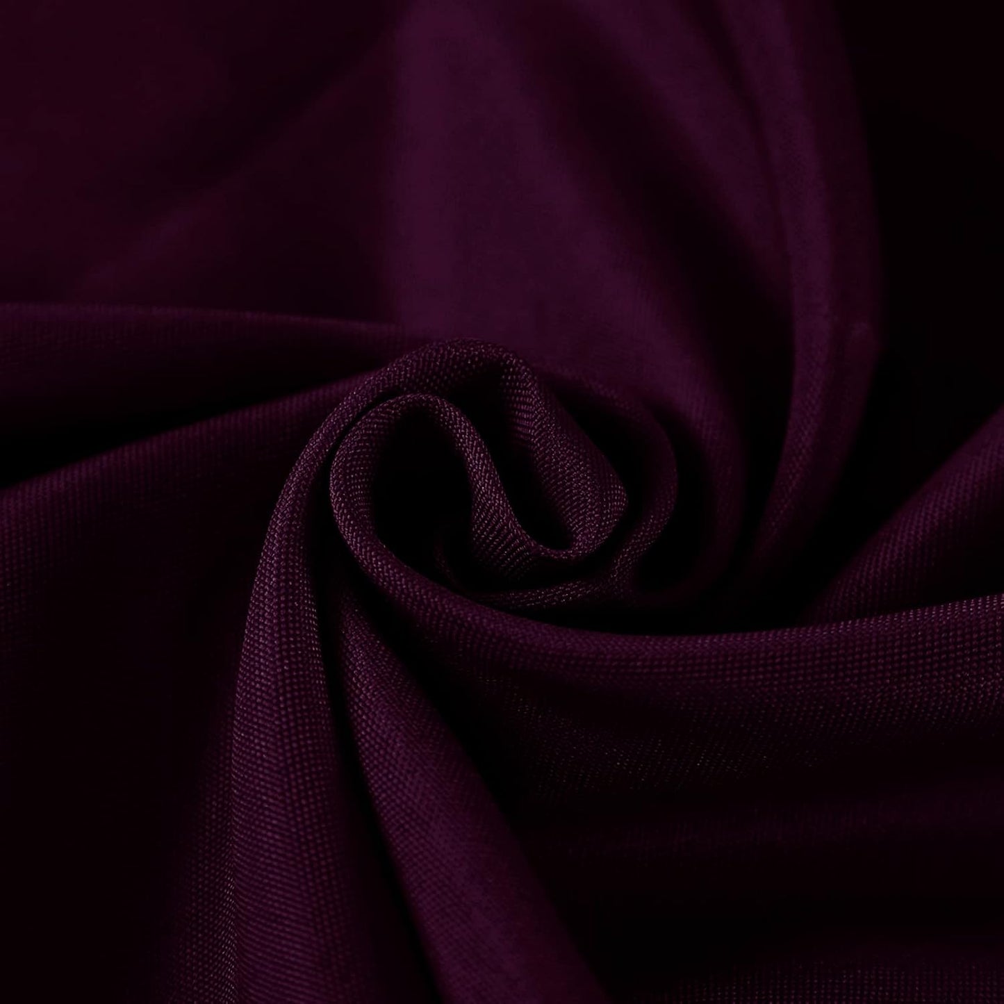 Fokitut 2 Pack Waterproof Round Tablecloth, 108 Inch, Stain Resistant and Wrinkle Polyester Table Cloth, Fabric Table Cover for Kitchen Dining, Wedding, Party, Holiday Dinner-Eggplant