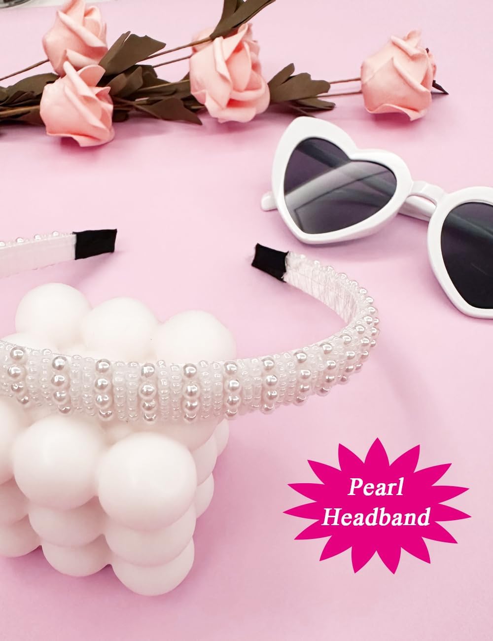 Bridal Veil with Headband Sash Glasses 4 PCS Bachelorette Party Decorations Bridal Shower Supplies Bridesmaid Favors