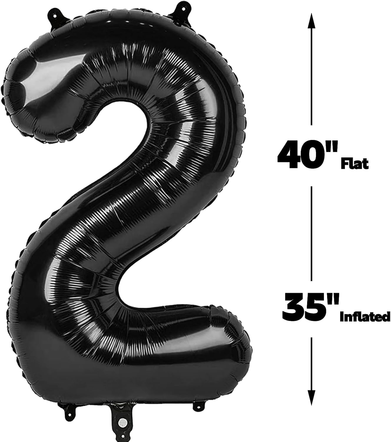 Black Number 26 Balloon, 40 Inch, Birthday Party Decorations, Graduation Party Supplies