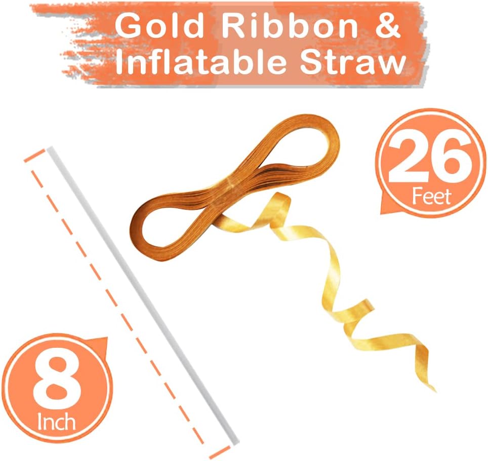 GOER Number 28 Balloons for 28th Birthday Party Decorations,42 Inch Jumbo Foil Helium 82 Balloons for 82nd Birthday Party Decoration (Gold)