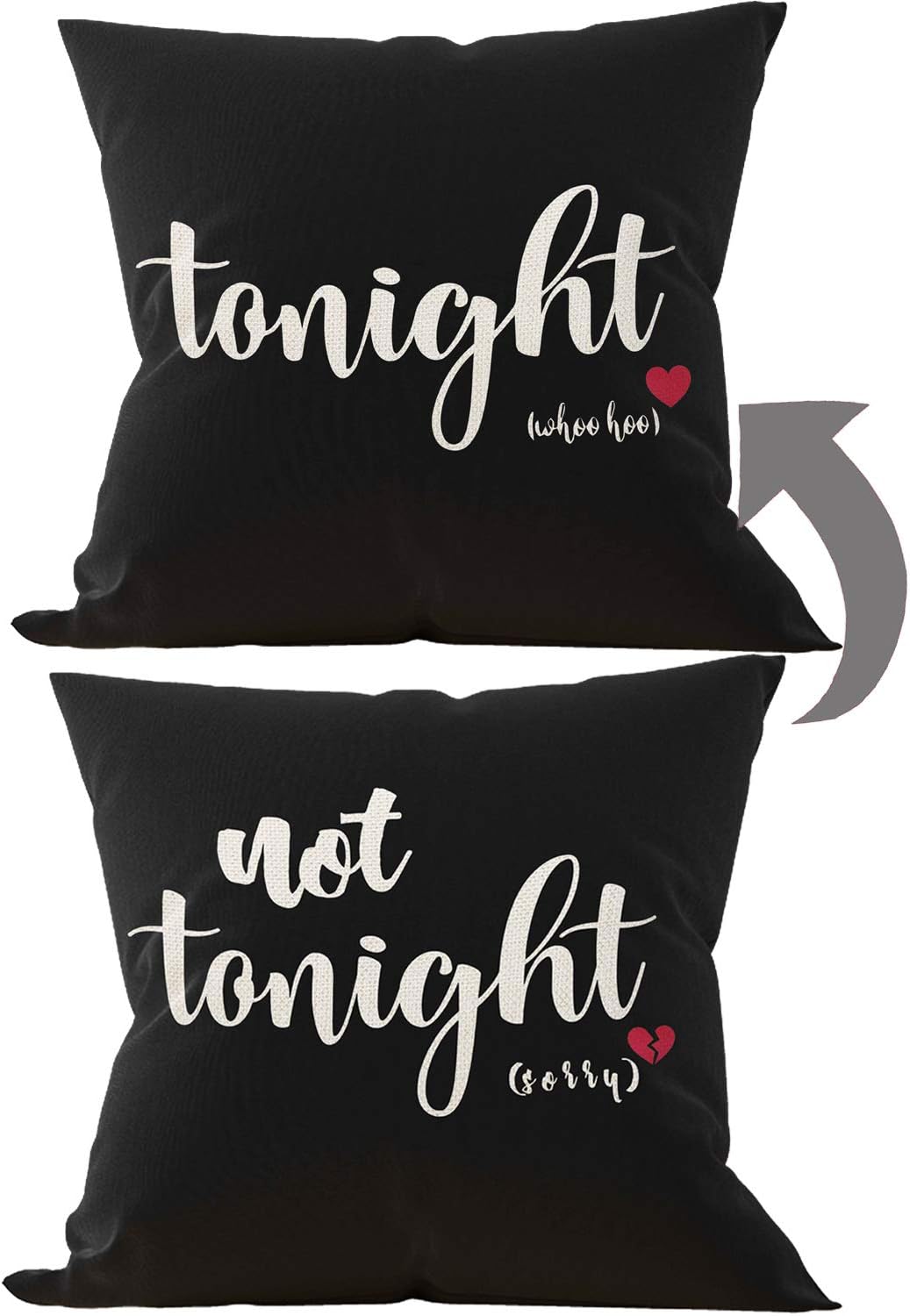 Mancheng-zi Bridal Shower Gift,Bridal Gift Pillows Covers 18x18,Bachelorette Gifts for Bride,Wedding Gifts for Bride,Clever Bridal Shower Gifts,Bachelorette Gifts for Bride Naughty(Black)