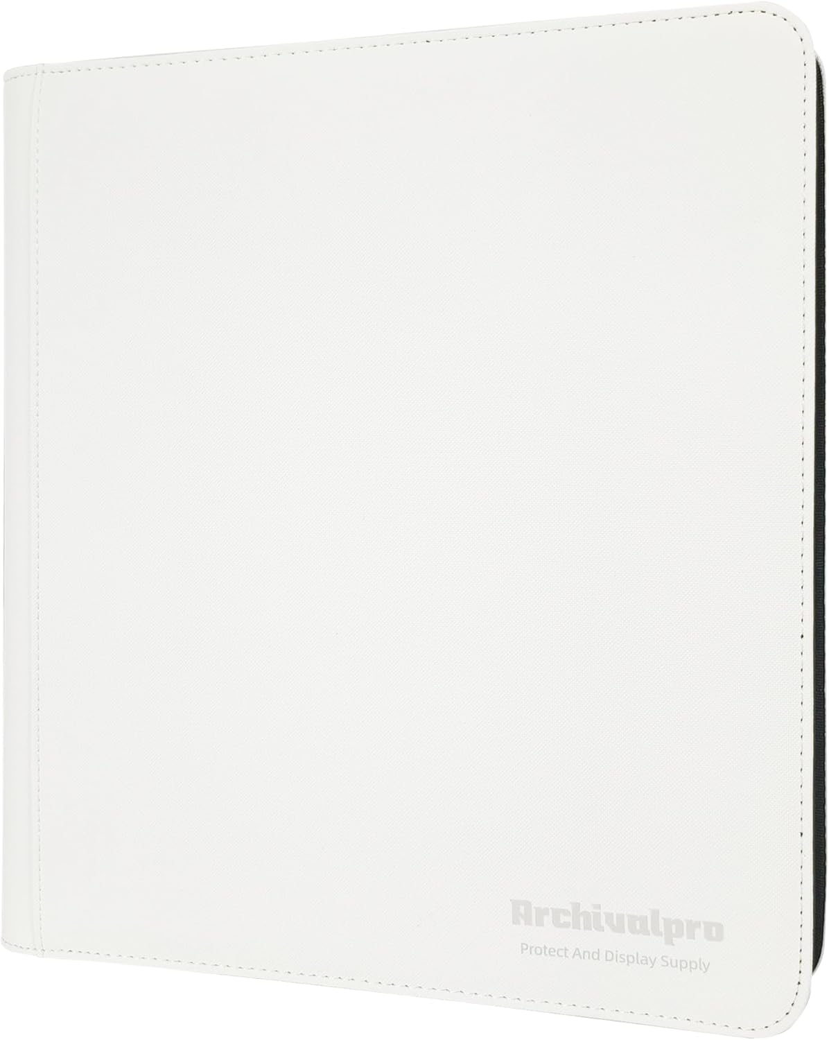 12 Pockets Premium Card Binder 480 Cards Trading Card Binders Side Load Card Storage Display Album(12 Pocket 480 Card Slot,White)