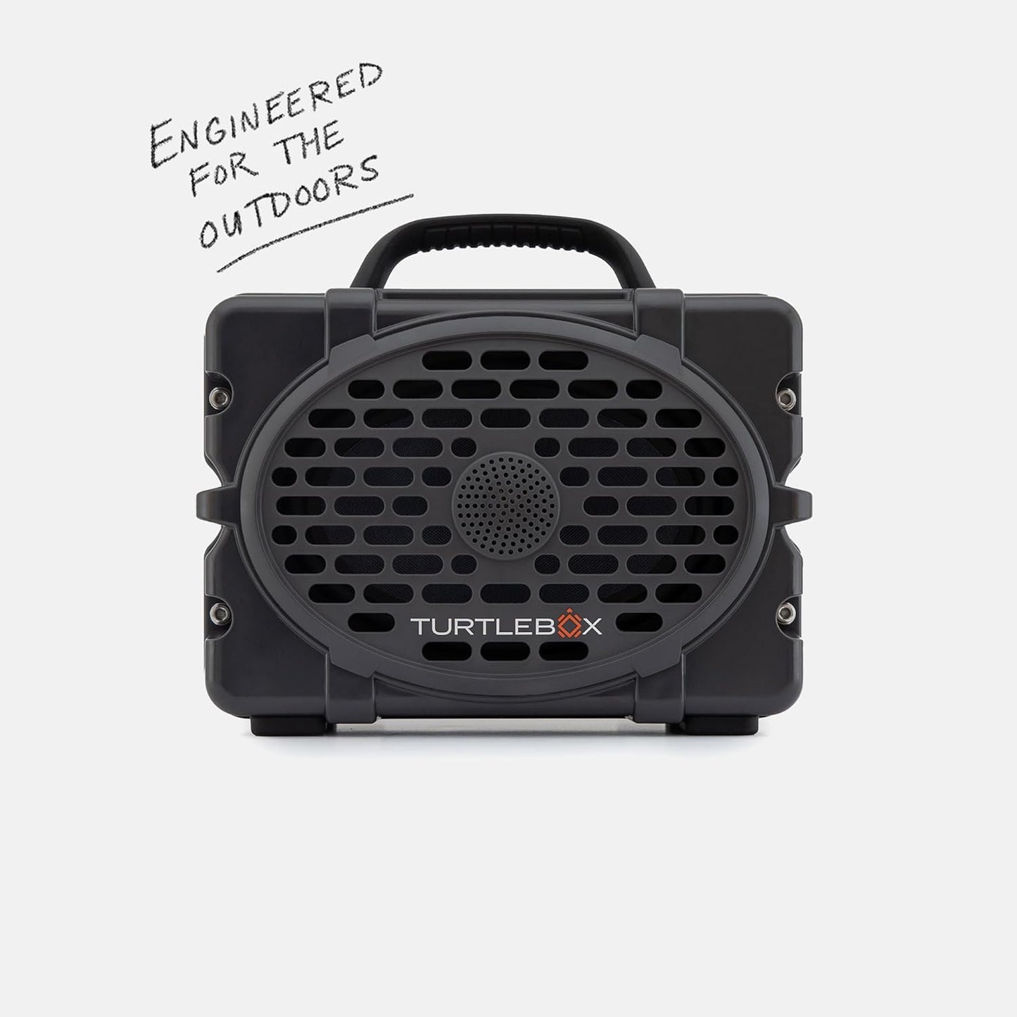 Turtlebox Original Gen 3: Portable Outdoor Bluetooth Speaker – Ultra-Loud (120dB), Waterproof (IP67), Rugged, Impact-Resistant, 3-Day Battery | Party Mode: Unlimited Pairing Stereo, Gray/Seafoam