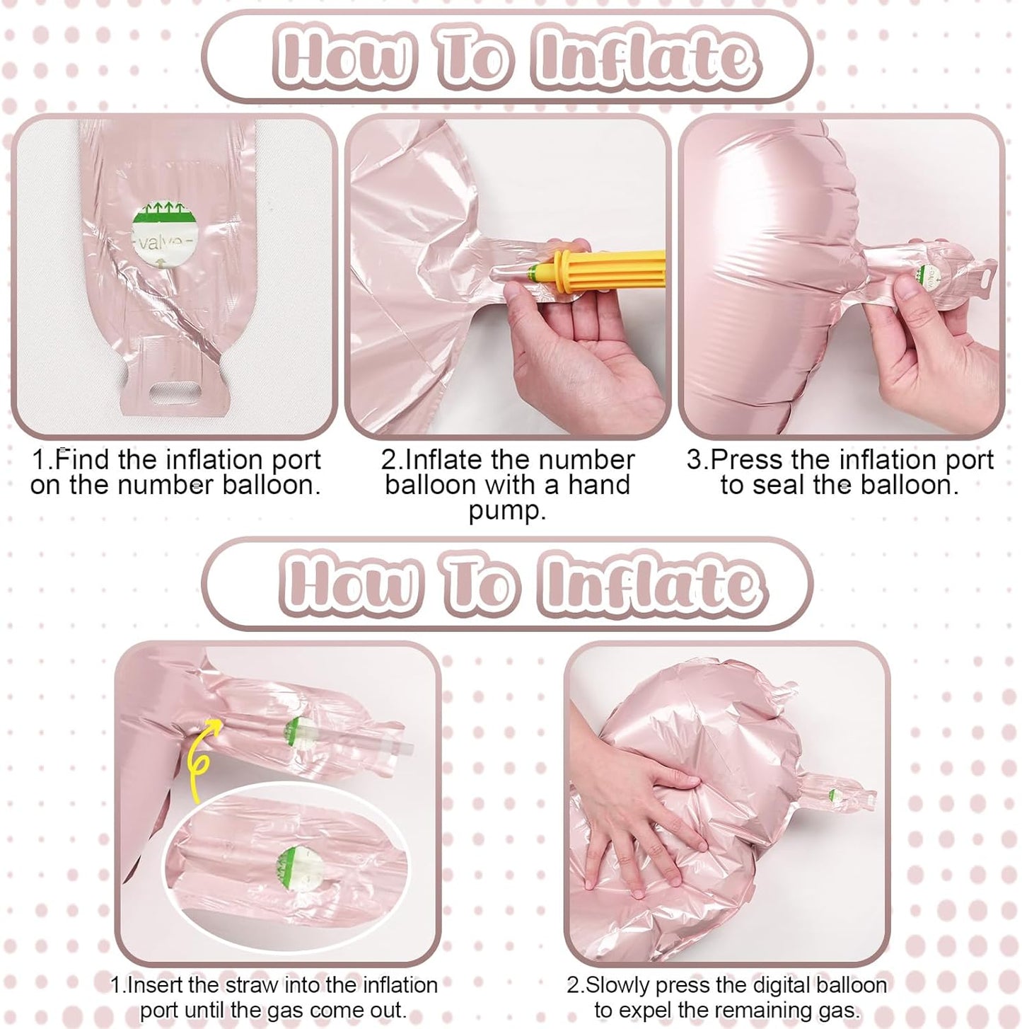 Pastel Pink 12 Balloons Number for Girls, 40'' Self Inflating Number 12 Balloon, Big Light Blush Pink Foil 1 & 2 Helium Balloon for Women Boho Coquette 21st 12th Birthday Party Anniversary Decorations