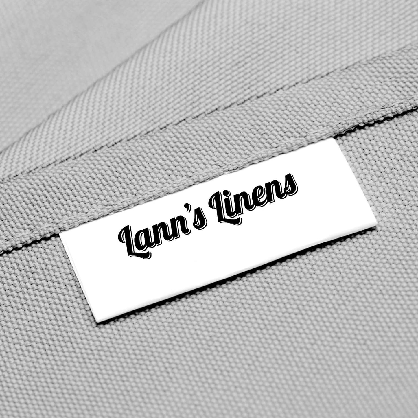 Lann's Linens - 10 Premium 90" x 156" Tablecloths for Wedding/Banquet/Restaurant - Rectangular Polyester Fabric Table Cloths - Silver