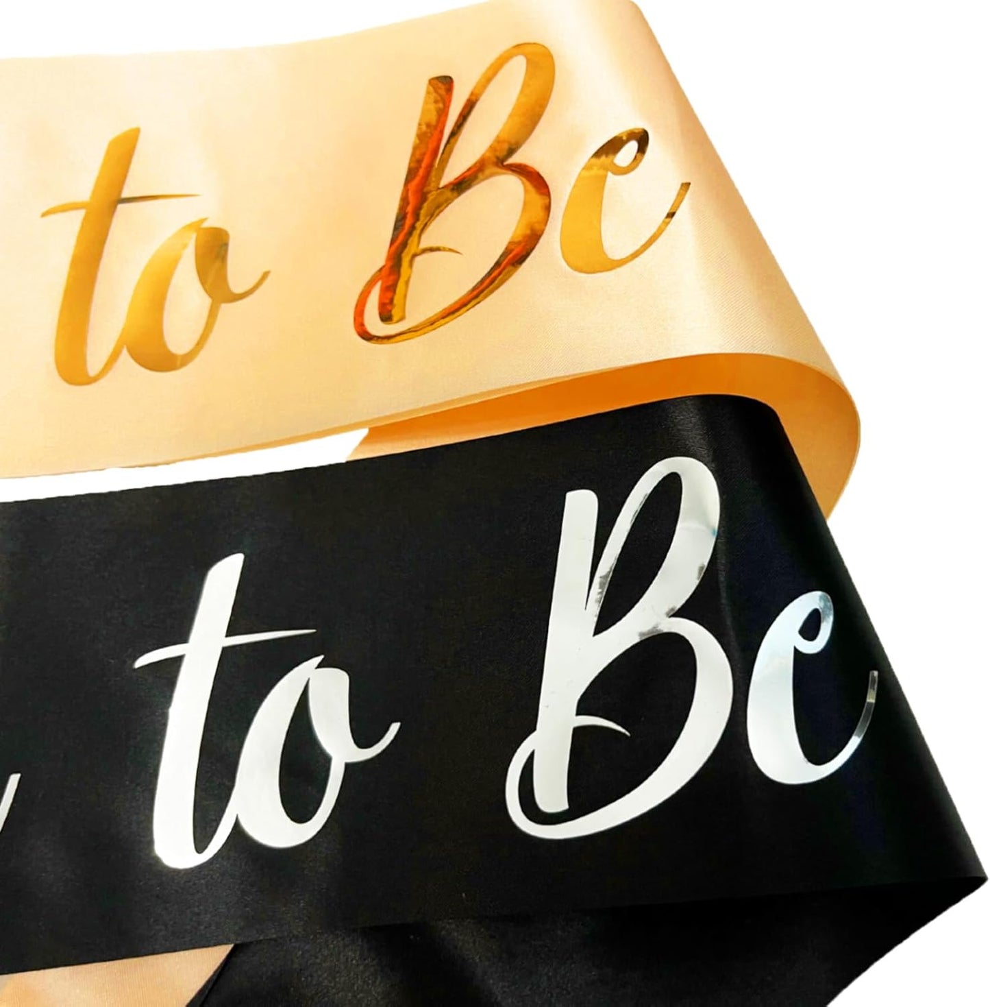 Bride to Be Sash and Groom to Be Sash, Bachelorette Party Supplies Engagement Party Favors, Bridal Shower Sashes Bachelor Decorations Rose Gold