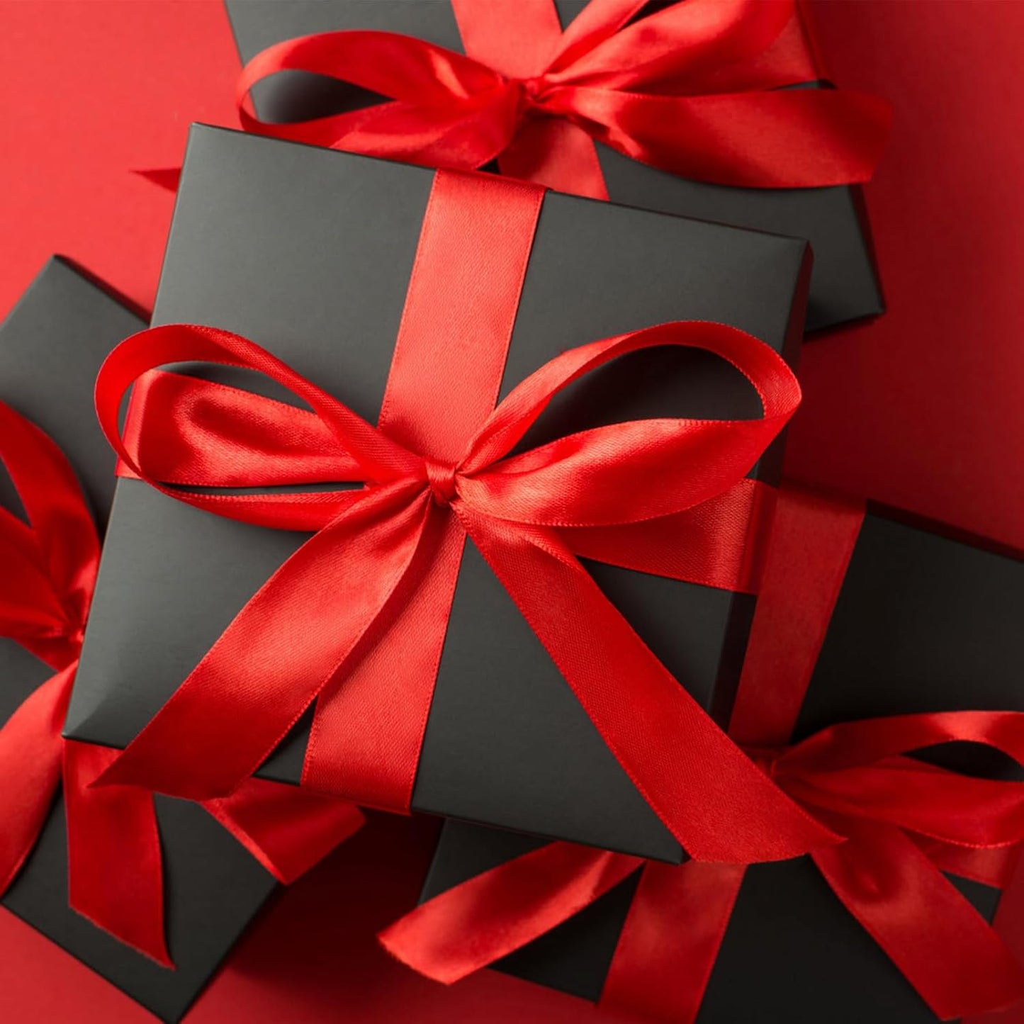 Vanhench 36" x 2400" (200') Black Wrapping Paper for Halloween/Birthday/Gifts/Bouquet Flower/Crafts, Black Construction Art Paper for Poster Bulletin Board