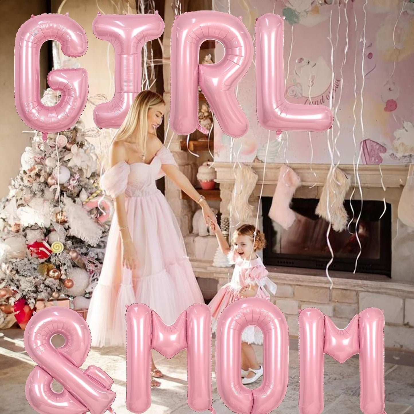 40 Inch Pastel Pink Letter Balloons, Baby Pink Giant Custom Foil Alphabet Balloon &, Mylar Self Inflating light pink Symbol &, Helium Letter & Balloon for Women Girls Birthday Party Decorations