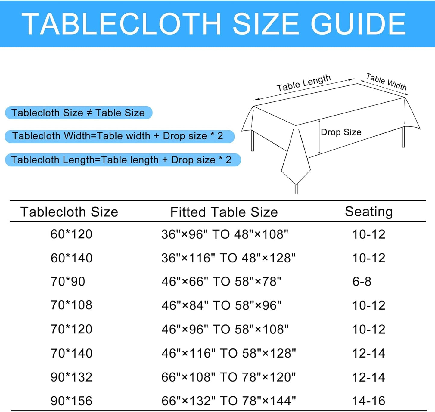 Hiasan Faux Linen Rectangle Tablecloth - Wrinkle and Stain Resistant Washable Table Cloth for Kitchen Dining Room Holiday Table Cover for Dinner, Champagne, 60 x 140 Inch