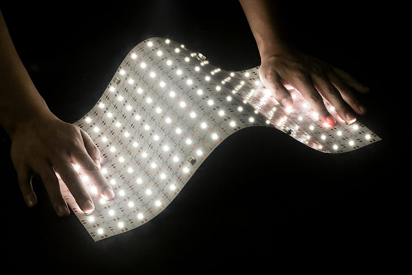 4PCS Soft LED Backlight Sheet 36W 6000Kwhite Color Backlit Flexible cuttable Each pcs 19X9.5 inch for Translucent countertop.