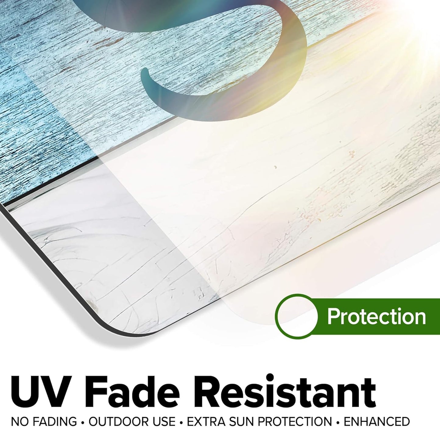 Custom Sign, Custom Street Sign, 11 Font Colors, 13 Font Styles, 4 Hole Options, 22 Sizes, 18x18 Inches, Rust Free DiBound, Fade Resistant, Made in USA by My Sign Center (Coastal)