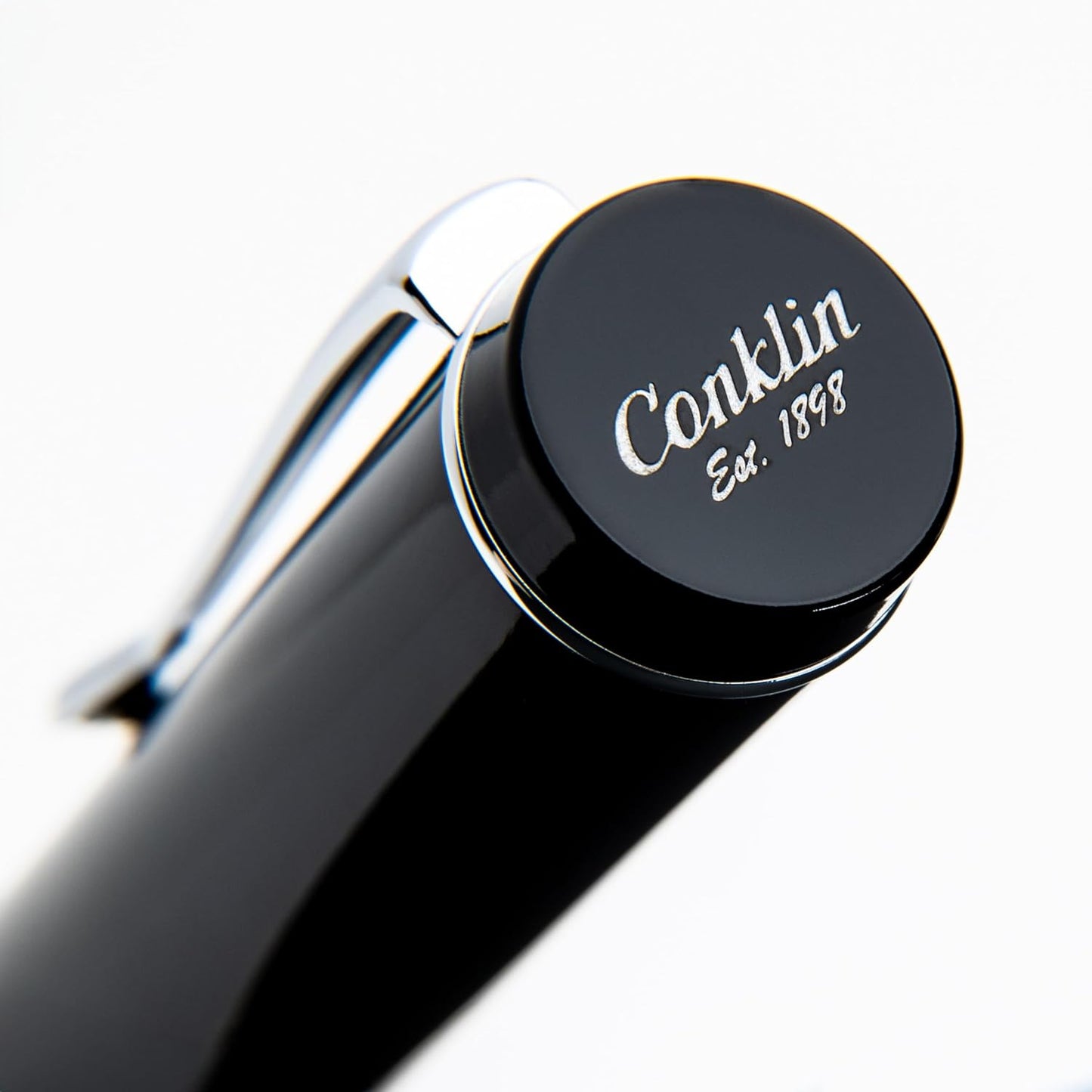Conklin Duragraph Fountain Pen Abalone Nights - Fine Nib, Luxury Writing Instrument with Stunning Abalone Finish