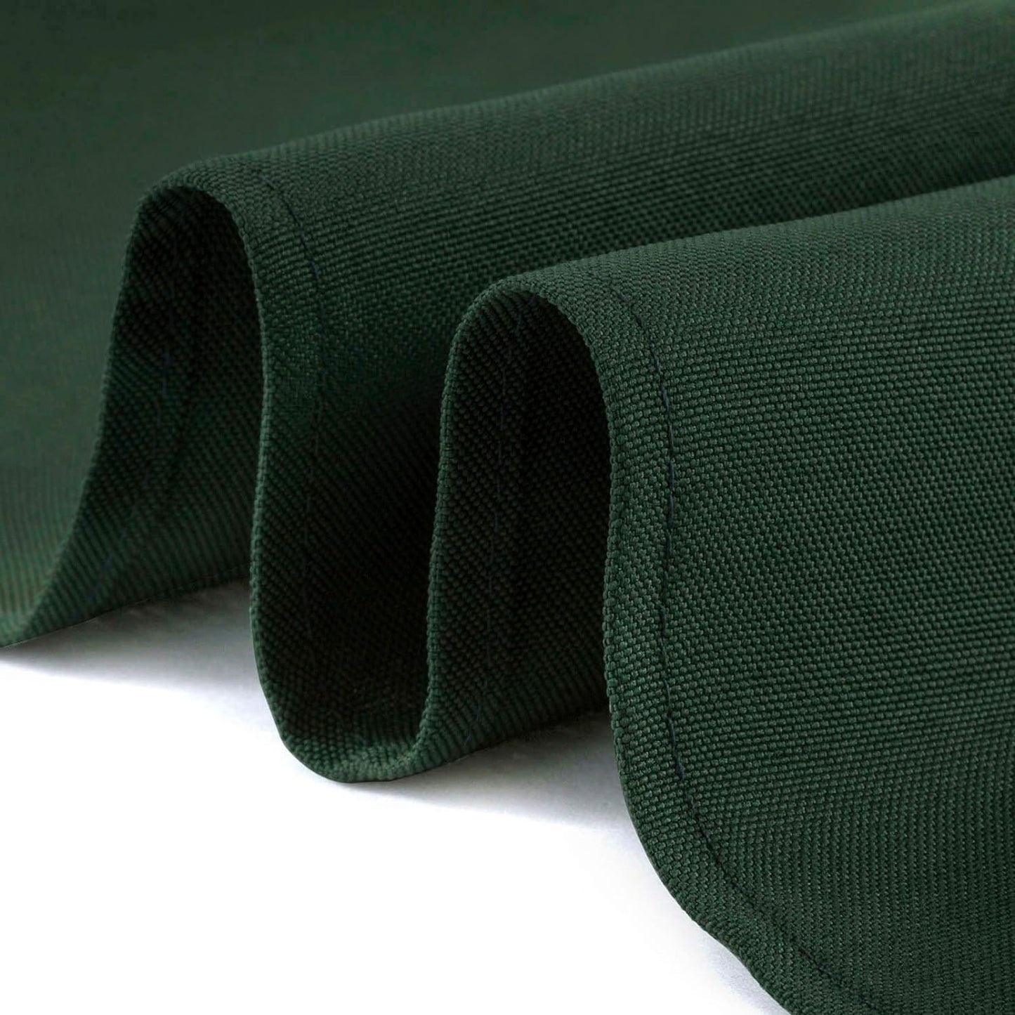 Lann's Linens - 70" Square Premium Tablecloth for Wedding/Banquet/Restaurant - Polyester Fabric Table Cloth - Hunter Green