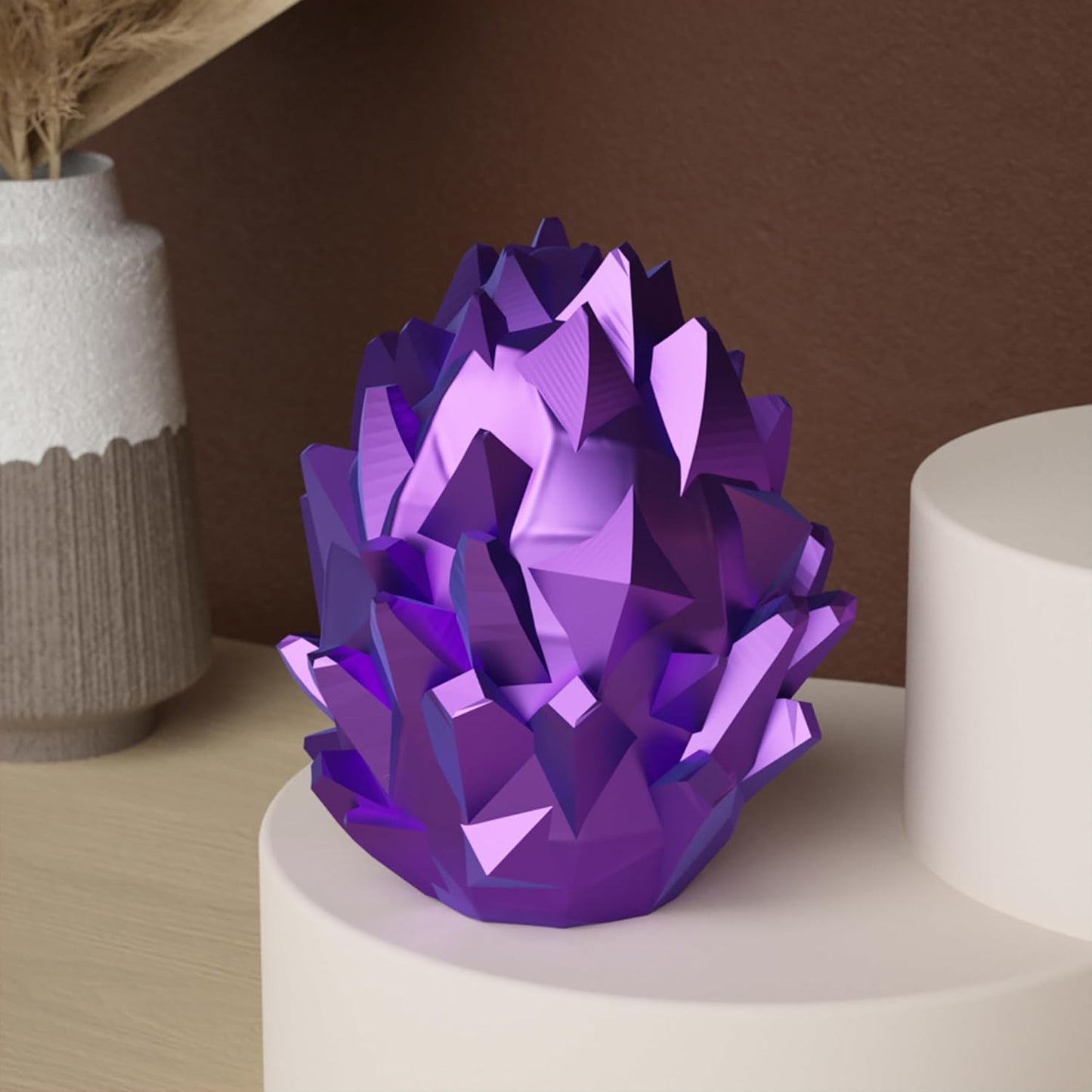 Dragon Egg & Scale Molds - Silicone Resin Casting Molds for 3D Animal & Wave Candle Decor