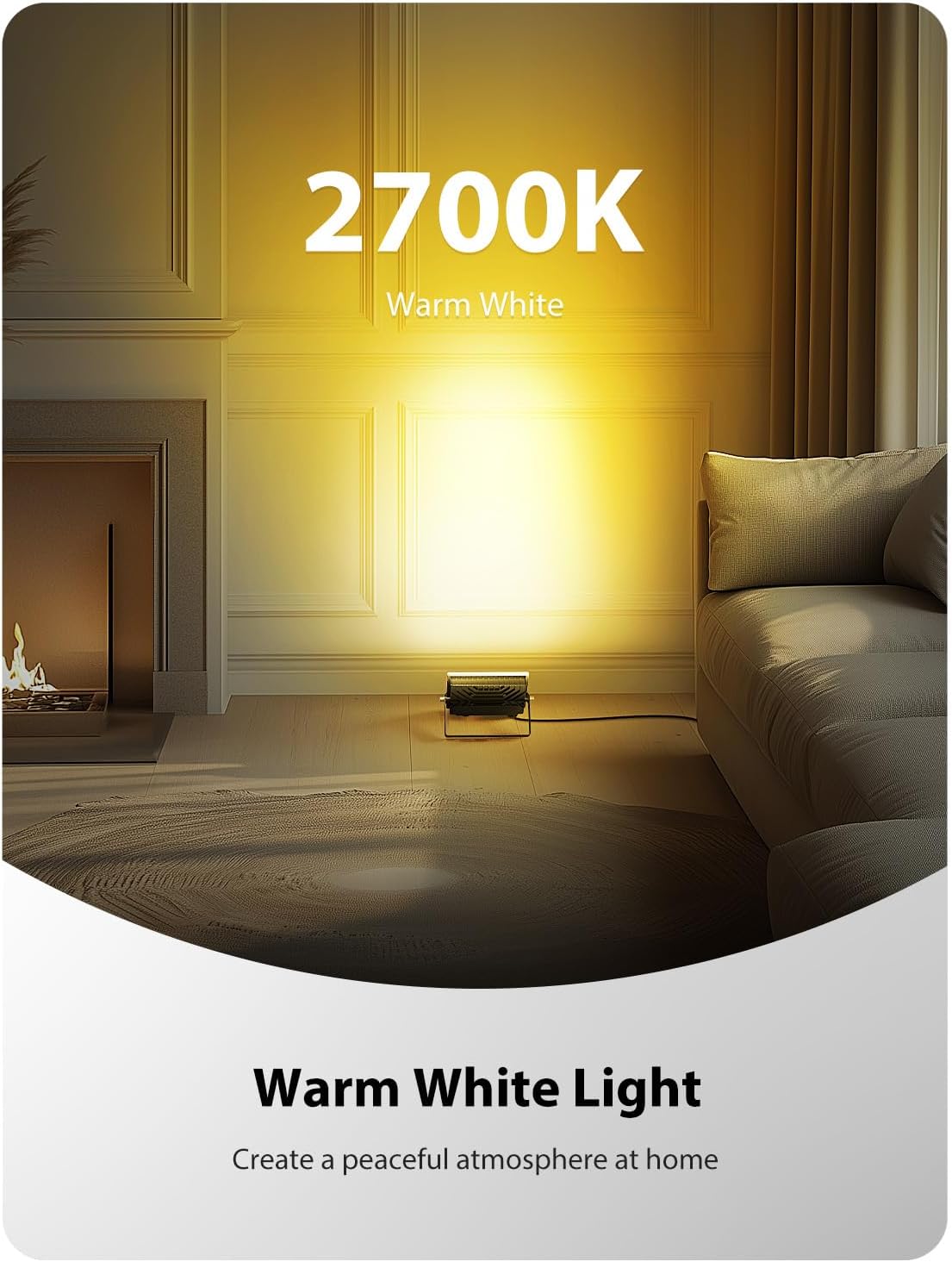 Onforu LED Flood Light Outdoor 300W Equivalent, 30W Color Changing RGBW Floodlight with Remote, 2700K Warm White IP66 Stage Lights Indoor Uplights for Events, Uplighting for Halloween 4 Pack