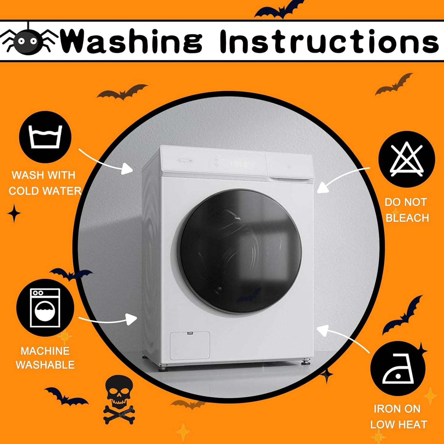 Hiasan Pumpkin Orange Rectangle Tablecloth - Waterproof Washable Polyester Fabric Table Cloth for Buffect Dining Birthday Party Wedding, 70 x 90 Inch