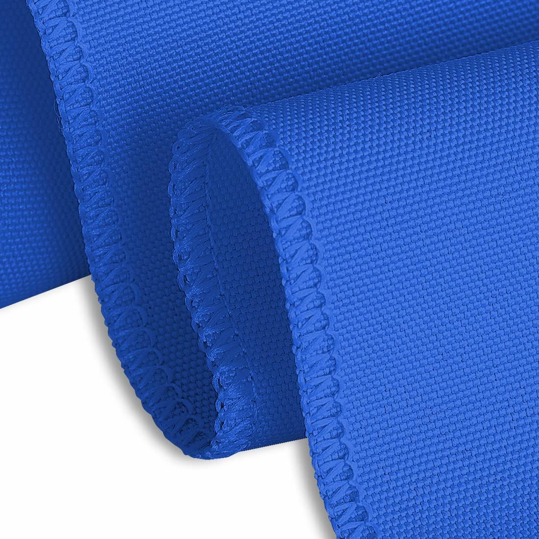 LTC LINENS 10 Pack 108 Inch Round Tablecloths Royal Blue - Bulk for 48 Inch Round Table Floor Length - Wrinkle Resistant Polyester Fabric Cloth for Wedding