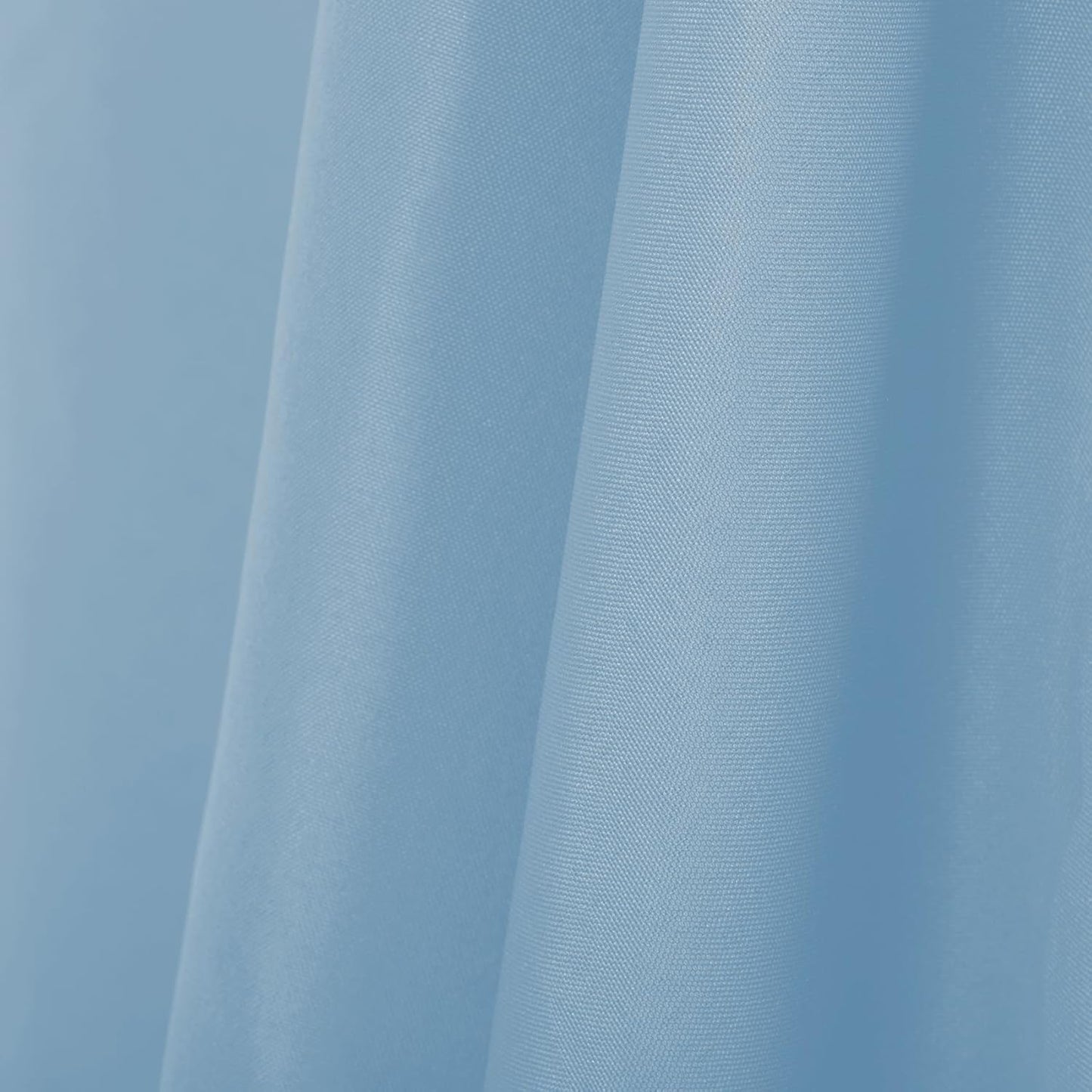 Ascoza 2pack 60x120 Inch Blue Mist Rectangular Tablecloth 6 Feet Table Cloth in Polyester Fabric for Wedding/Banquet/Restaurant/Parties