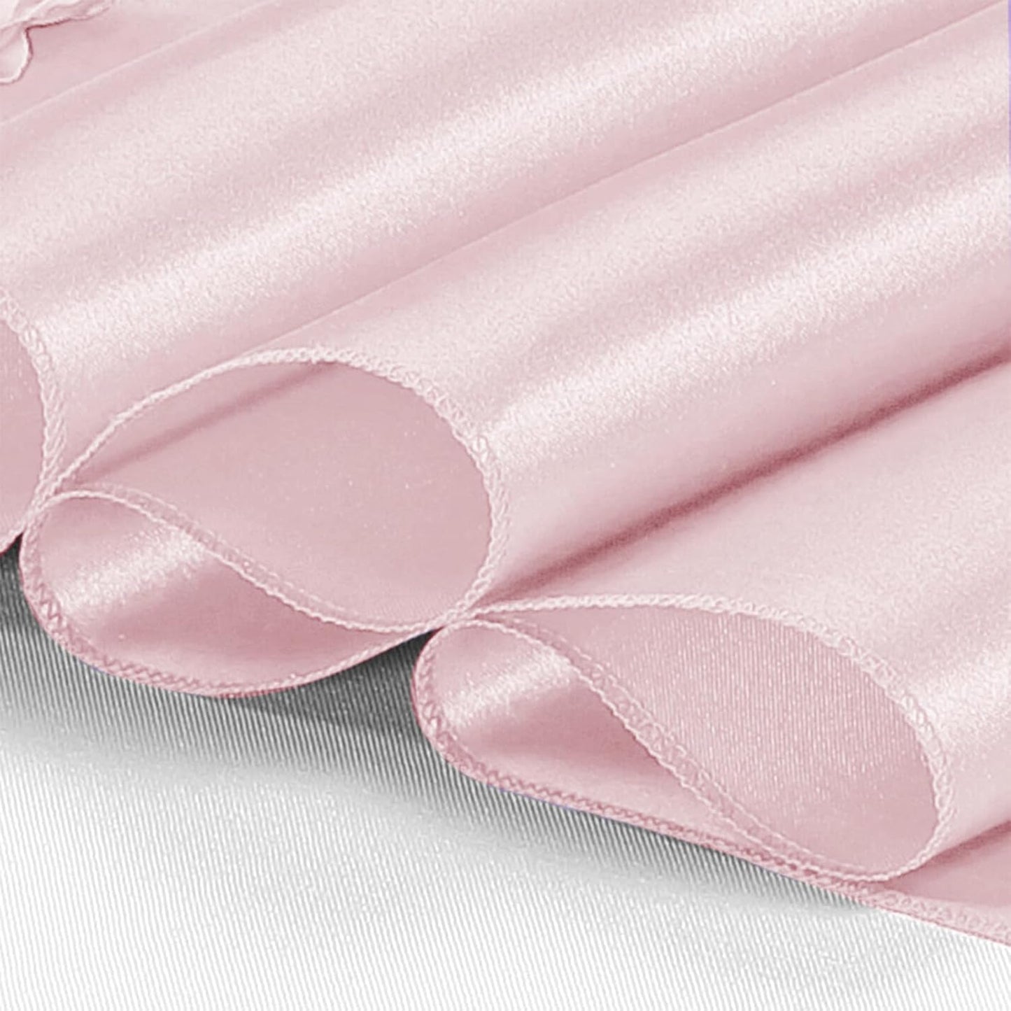 15-Pack Satin Table Runner Rose Gold 12 x 108 inches Long, Table Runners for Wedding, Birthday Parties, Banquets Decorations（15 Pack, 12x108 Inch, Rose Gold）